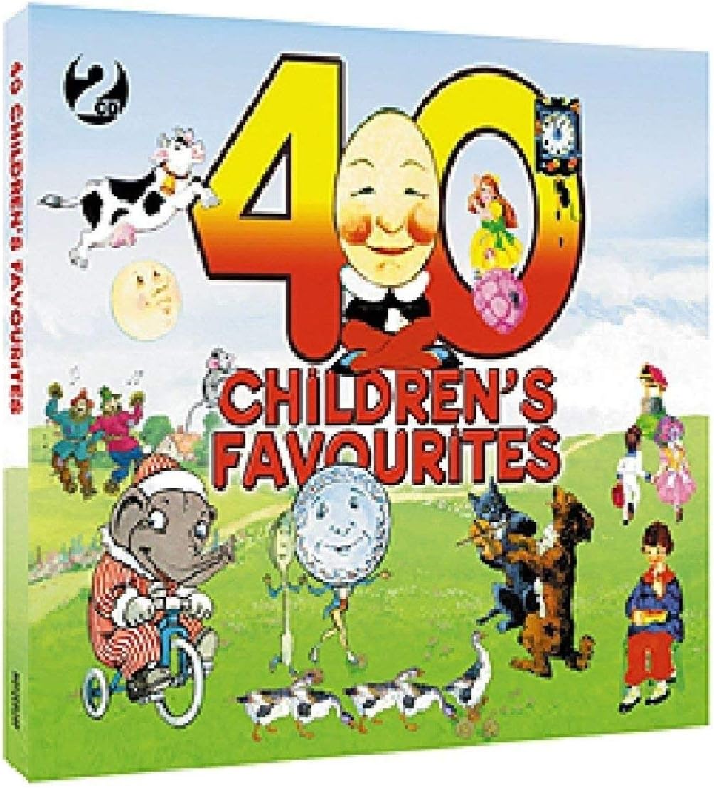 40 Children's Favourites - Audio CD Compilation