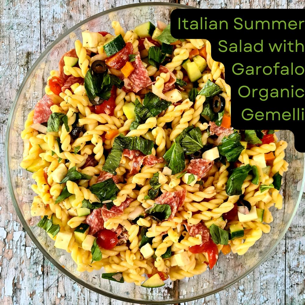 Garofalo Organic Gemelli Pasta - 100% Organic Durum Wheat Semolina | 500g Pack