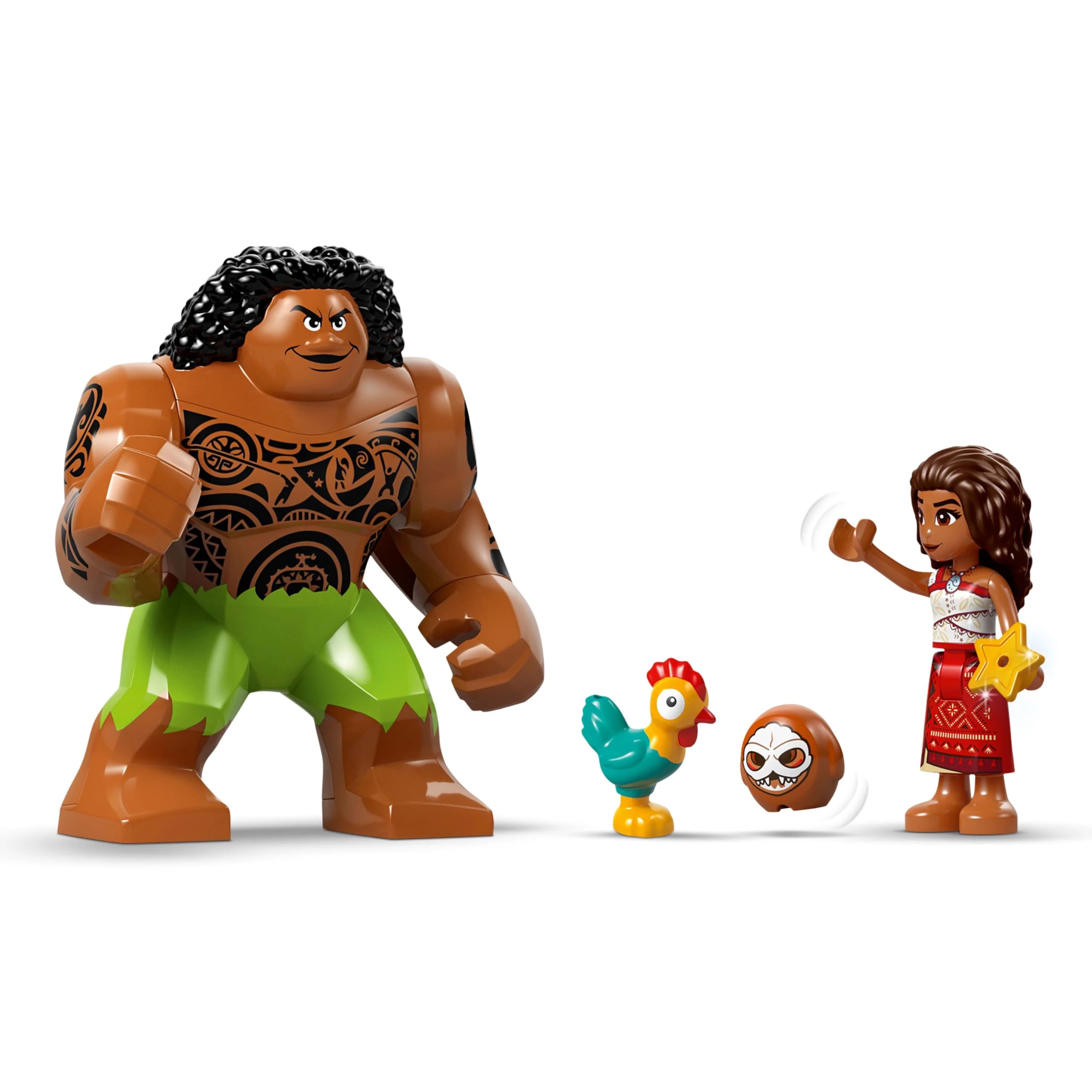 LEGO Disney Moana 2 Kakamora Barge Building Set - 572-Piece Boat Playset with Characters 2