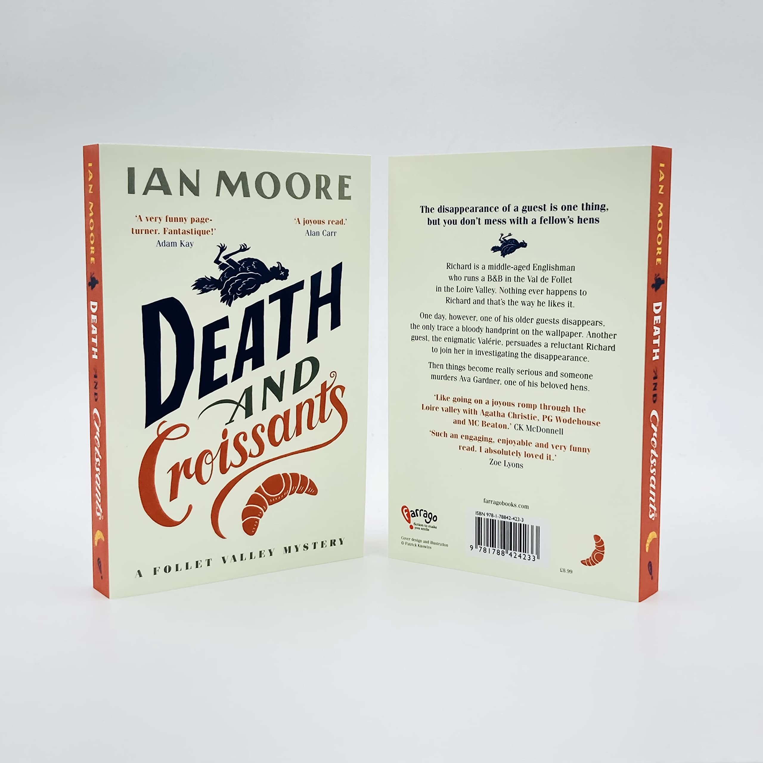 Farrago Death and Croissants - A Hilarious Murder Mystery Novel | Paperback 5