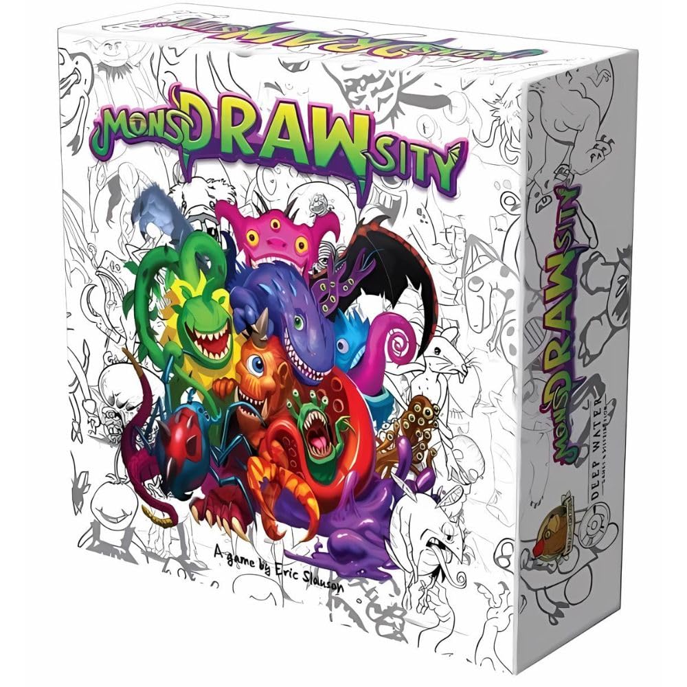 Deep Water Games MonsDRAWsity Drawing Party Game