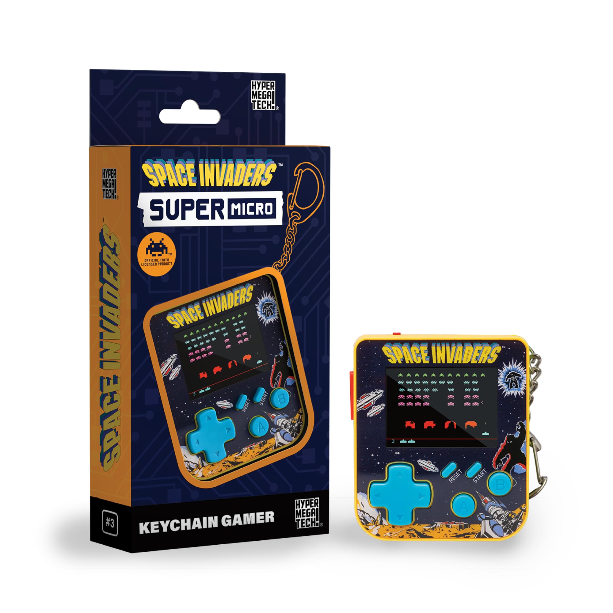 Space Invaders - Super Micro Keychain Gamer 9