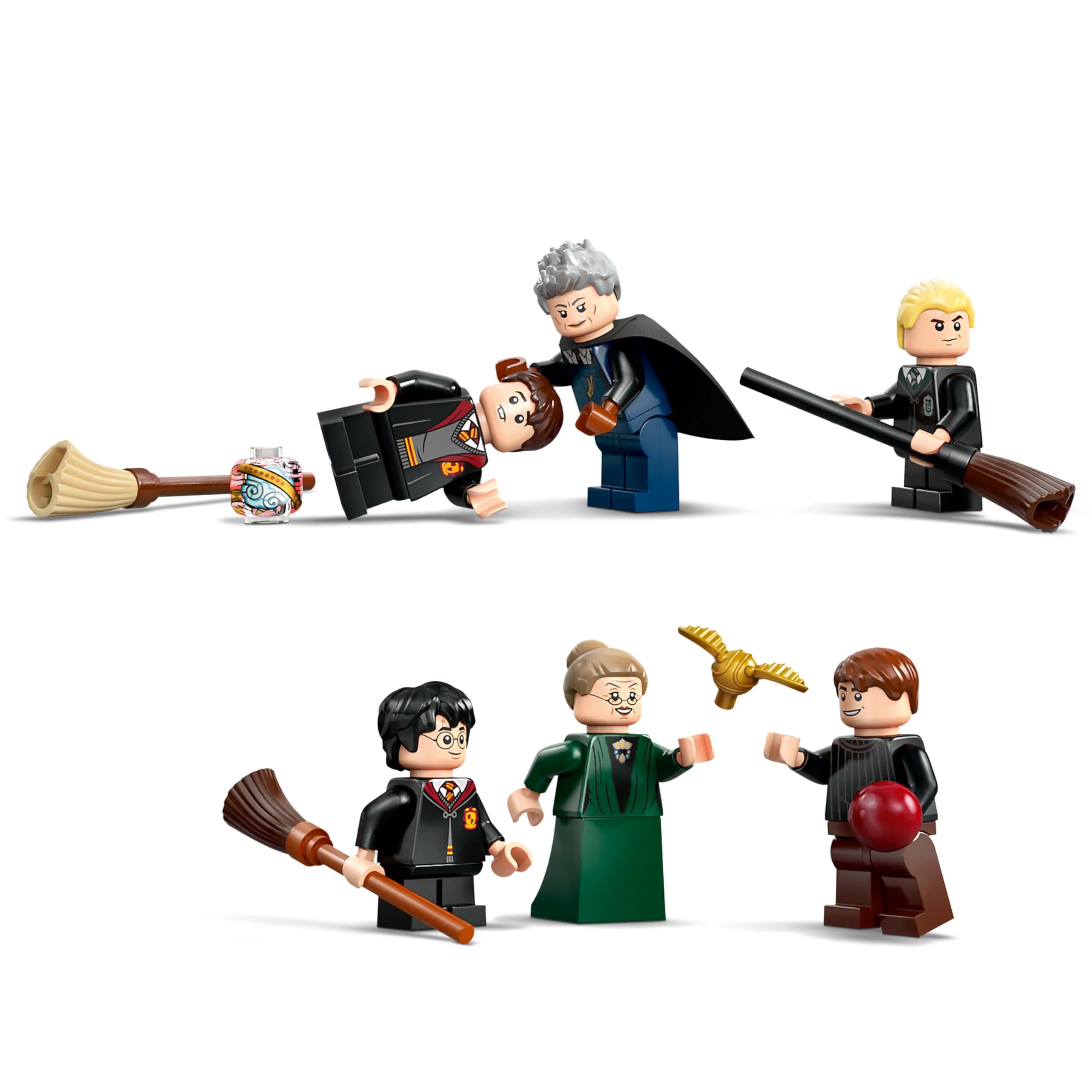 LEGO Harry Potter Hogwarts Castle: Flying Lessons Set - 651-Piece Building Playset for Ages 9+ 2