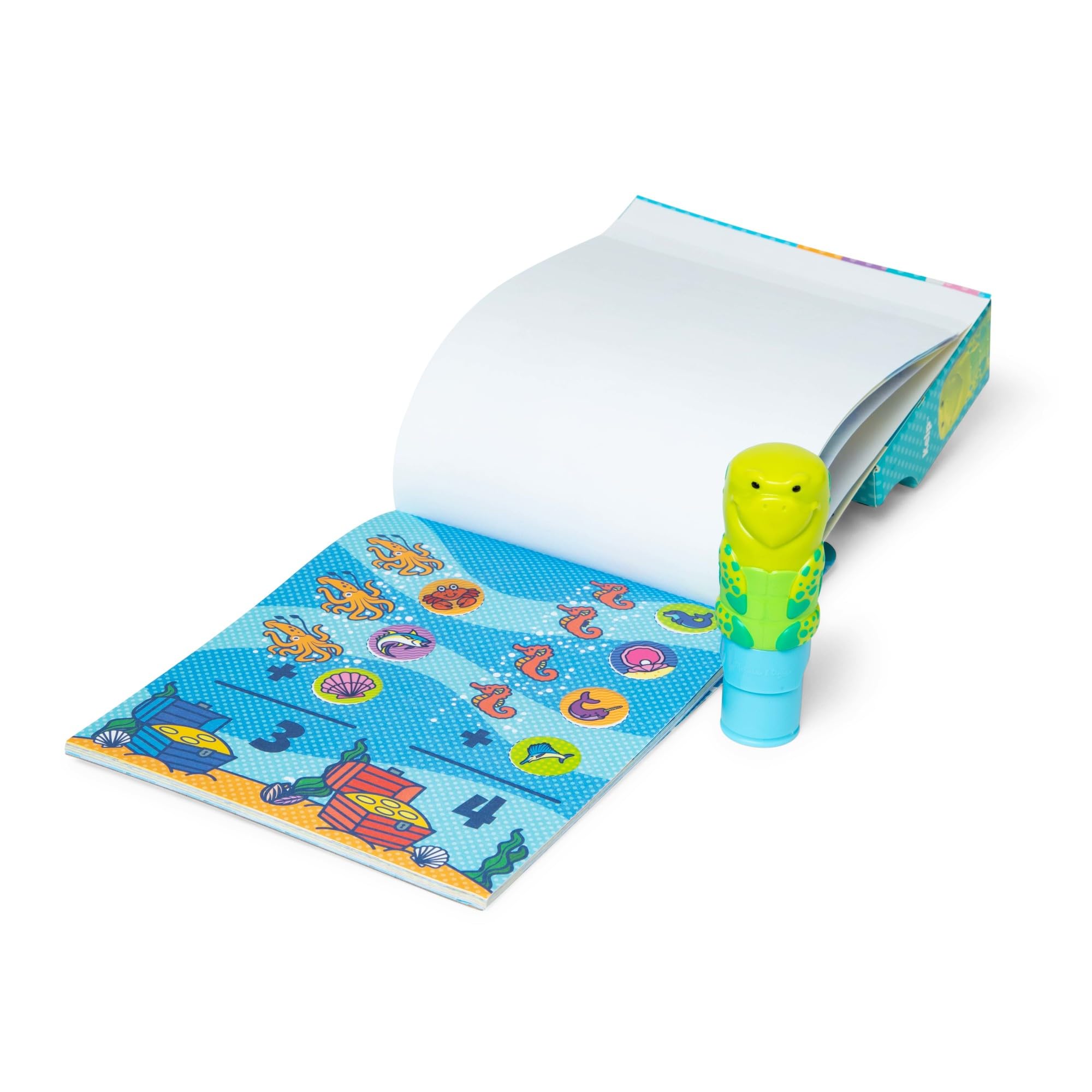 Melissa & Doug Sticker WOW Sea Turtle Bundle - 500 Stickers, 2 Activity Pads | Ages 3-7 4