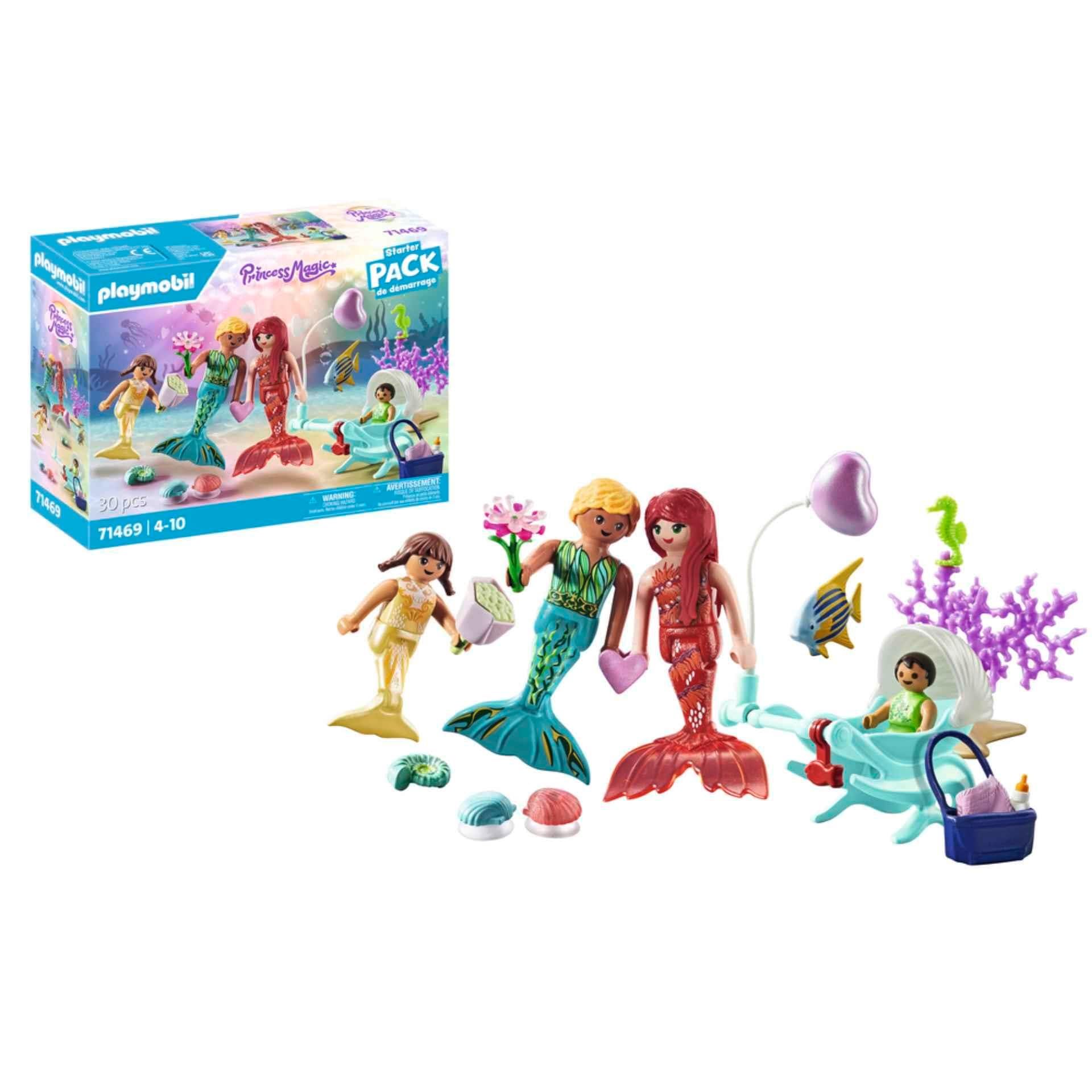 Playmobil Mermaids Family Starter Pack - Imaginative Playset for Ages 4+
