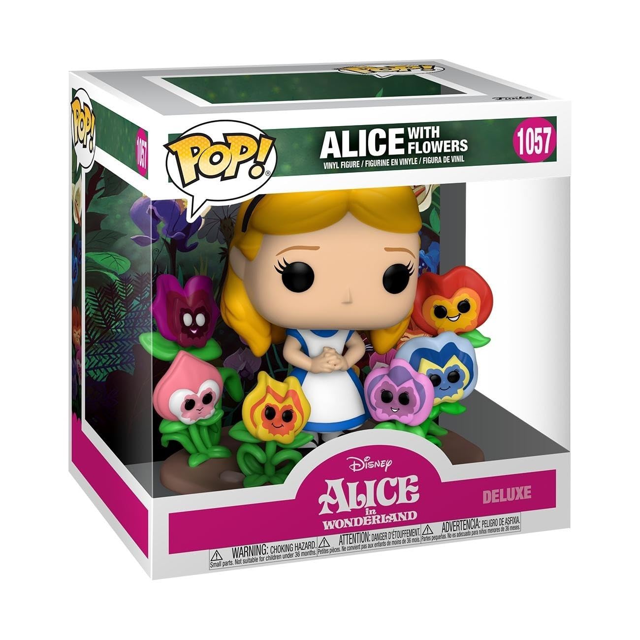 Funko Pop! Disney Alice in Wonderland - Alice with Flowers Vinyl Figure (55733) 2
