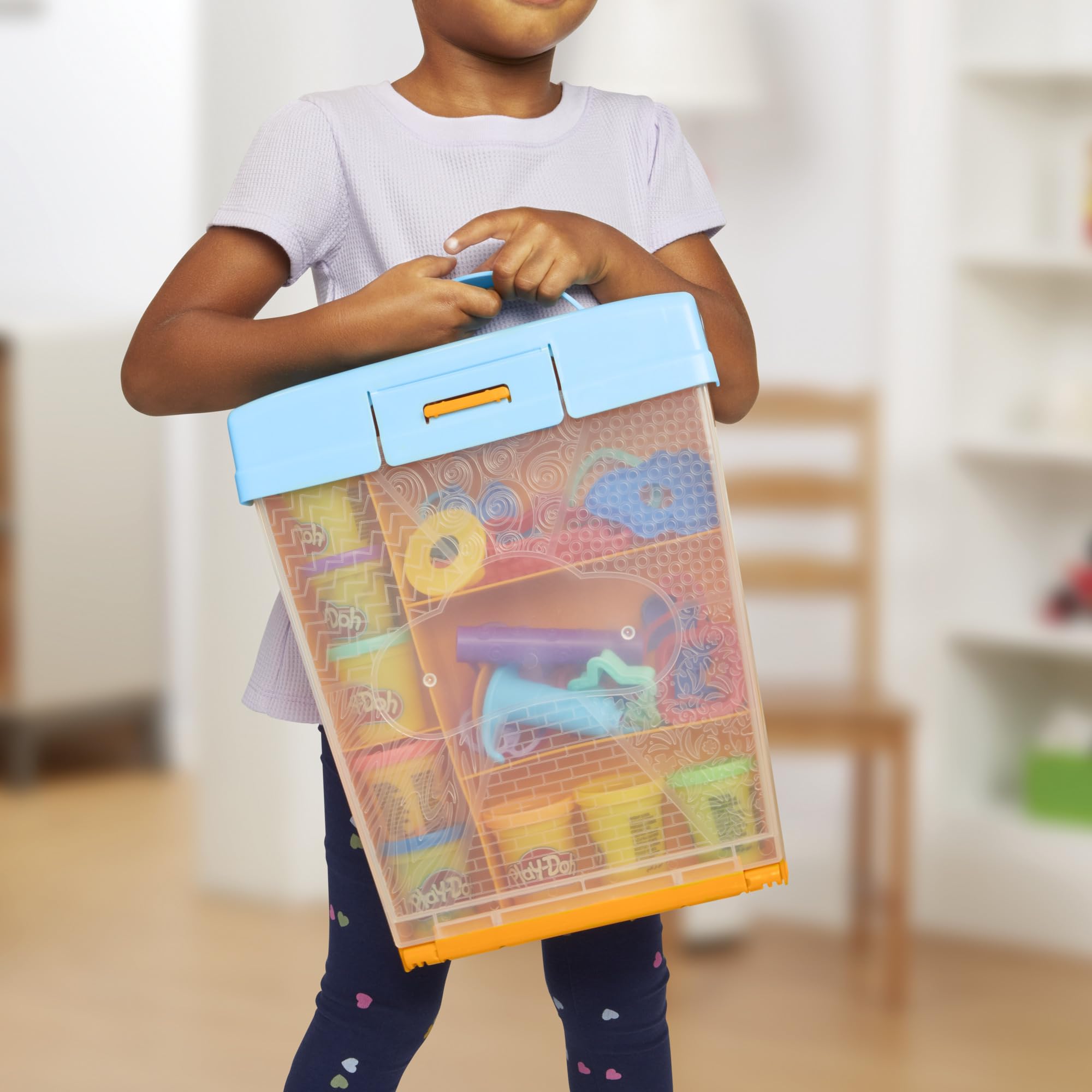 Play-Doh Imagine Animals Storage Set - 8 Cans & 22 Accessories for Creative Play 5