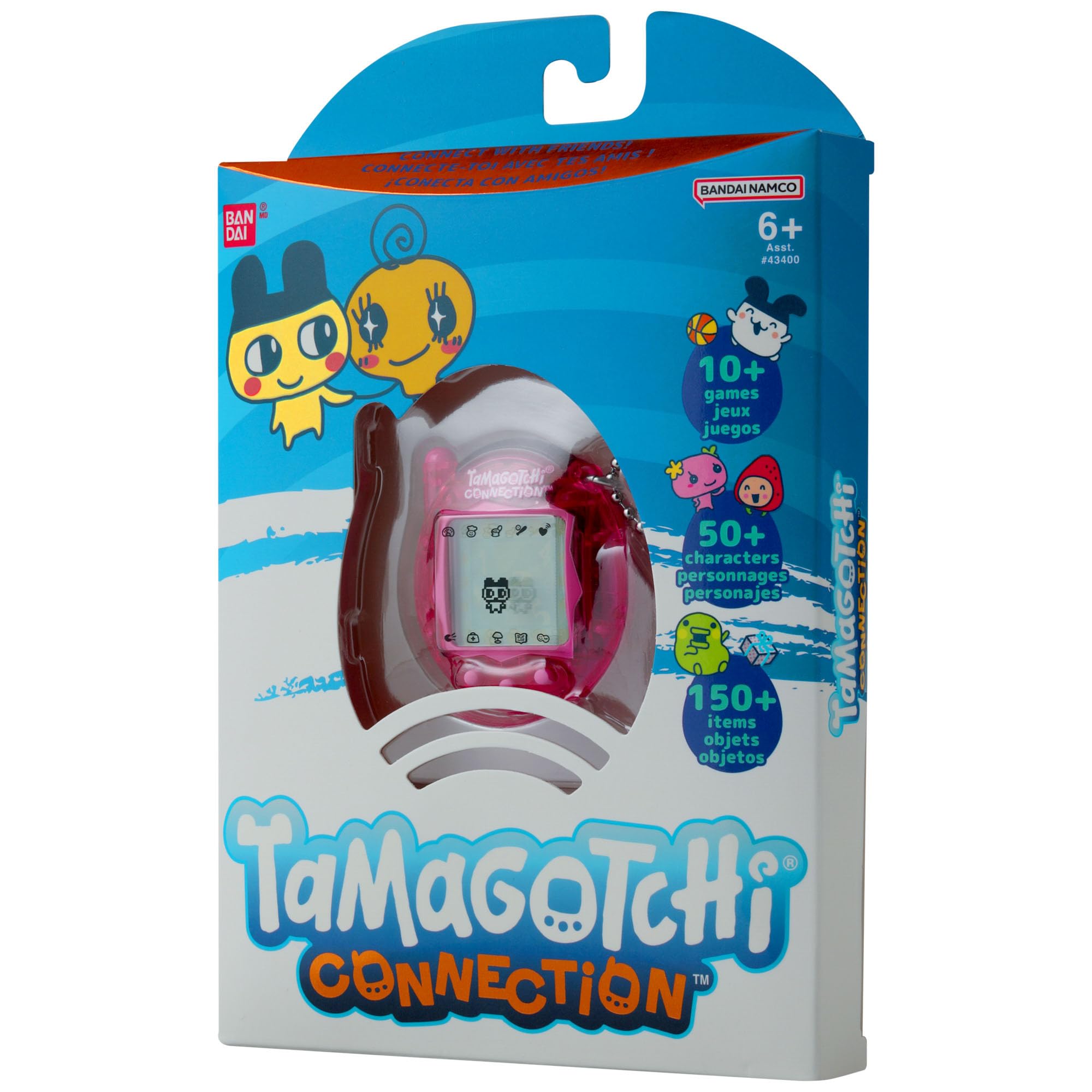 TAMAGOTCHI Connection Virtual Pet - Infra-Red Connection, 50 Characters, 6 Mini Games, Ages 8+ 15