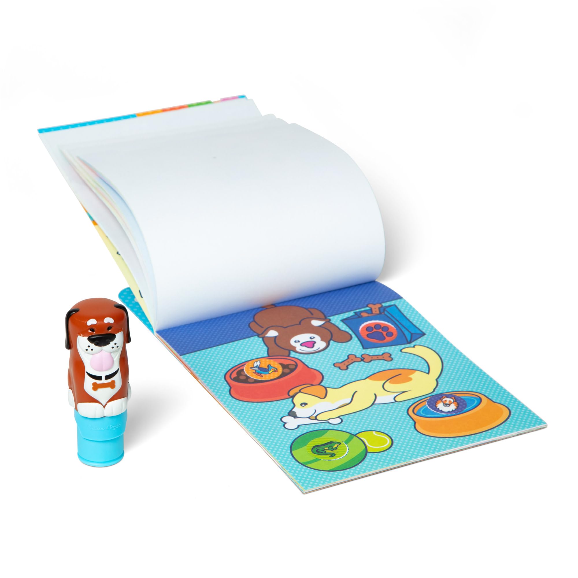 Melissa & Doug Sticker WOW! Dog Bundle - Mess-Free Sticker Stamping | Ages 3+ 4