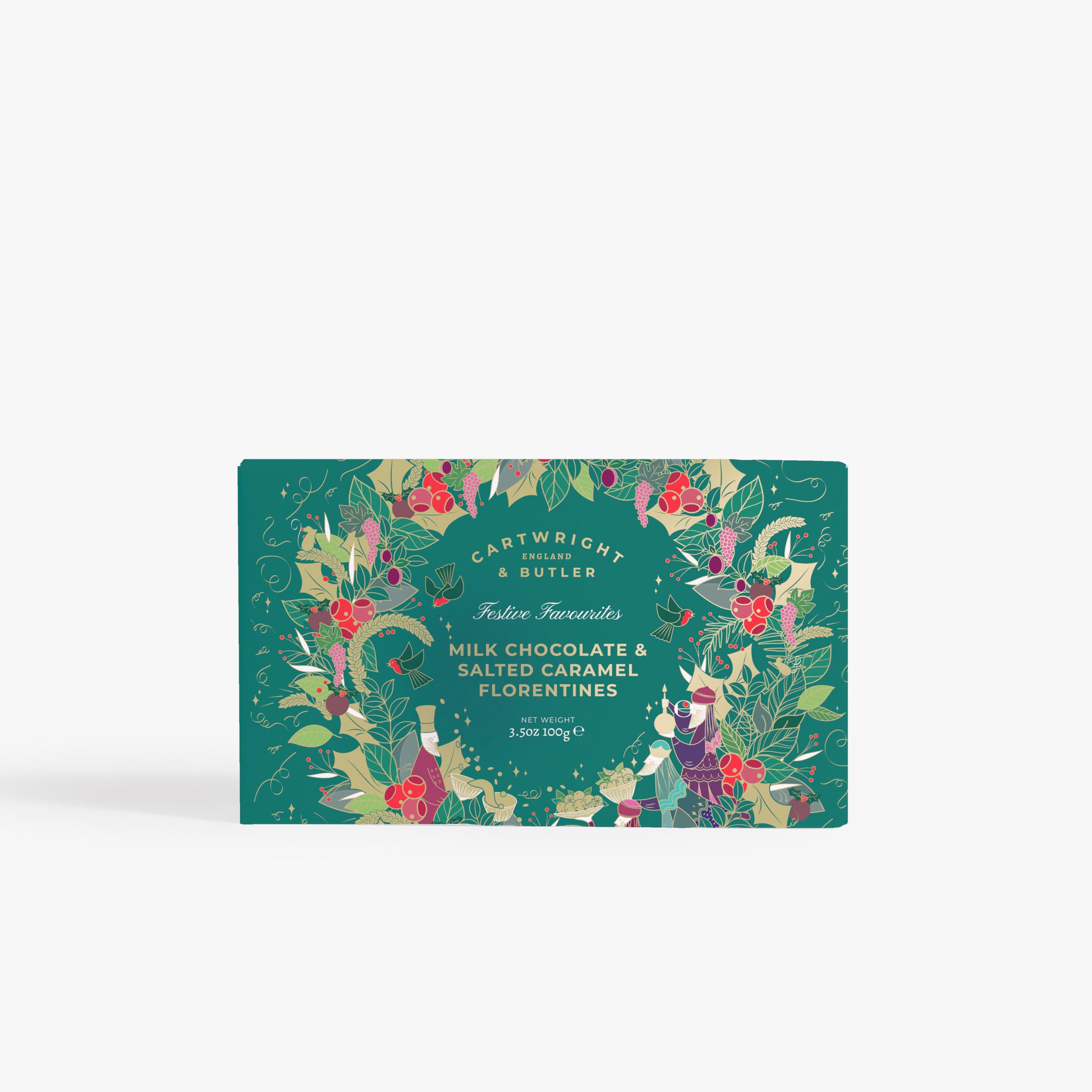 Cartwright & Butler Merry Christmas Milk Chocolate Salted Caramel Florent 3
