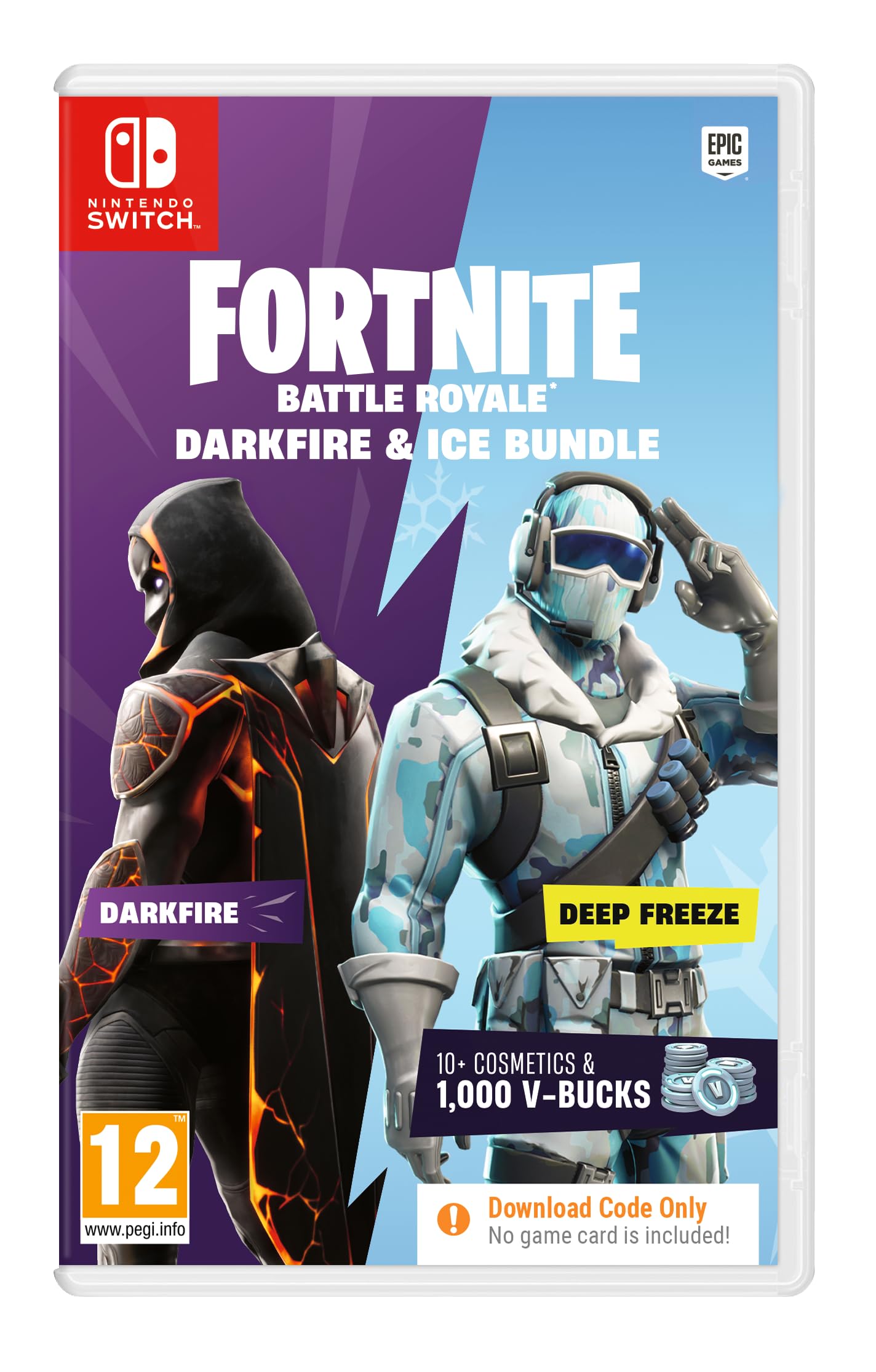 Fortnite – Darkfire & Ice Bundle (Download Code in Box) - Switch 1
