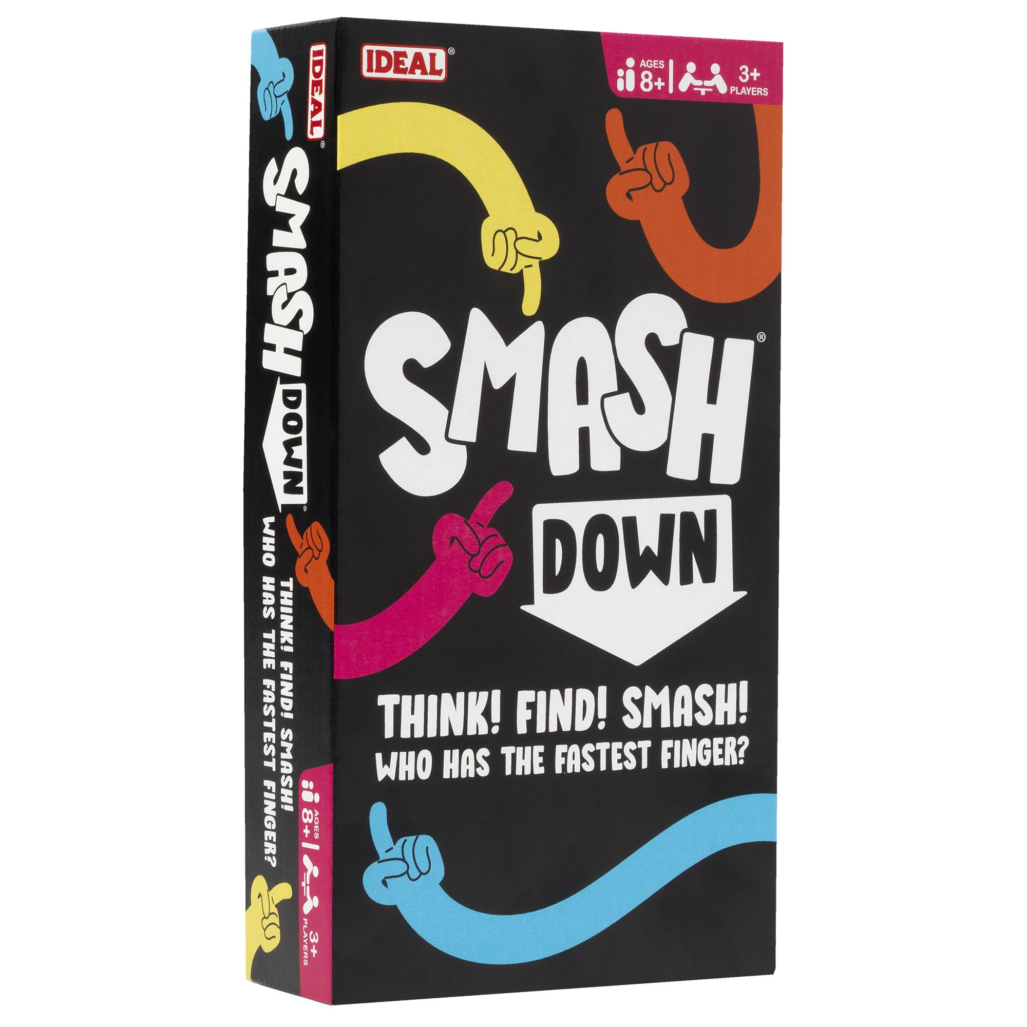 Ideal Smash Down: Think! Find! SMASH! Fast-Paced Trivia Party Game