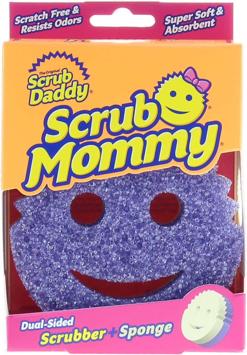 Scrub Daddy - Scrub Mommy 3 Pack Dual Sided Texture Changing Sponge Scrubber