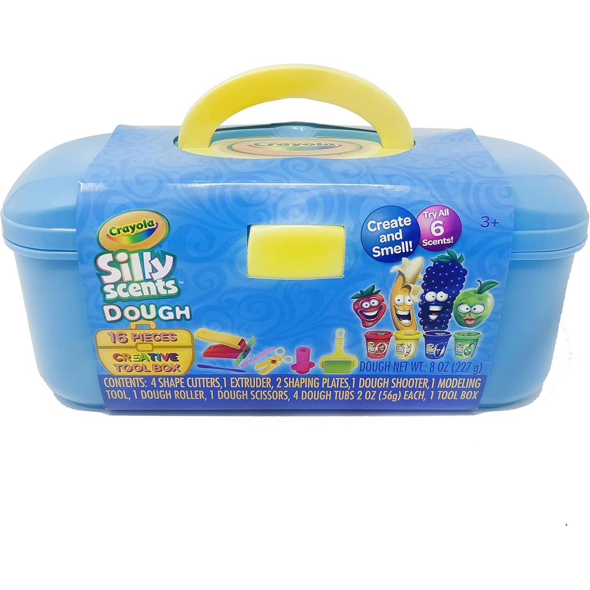 Crayola Pearl & Cosmic Scented Dough Activity Box - 16-Piece Set, 4 Tubs, Ages 3+