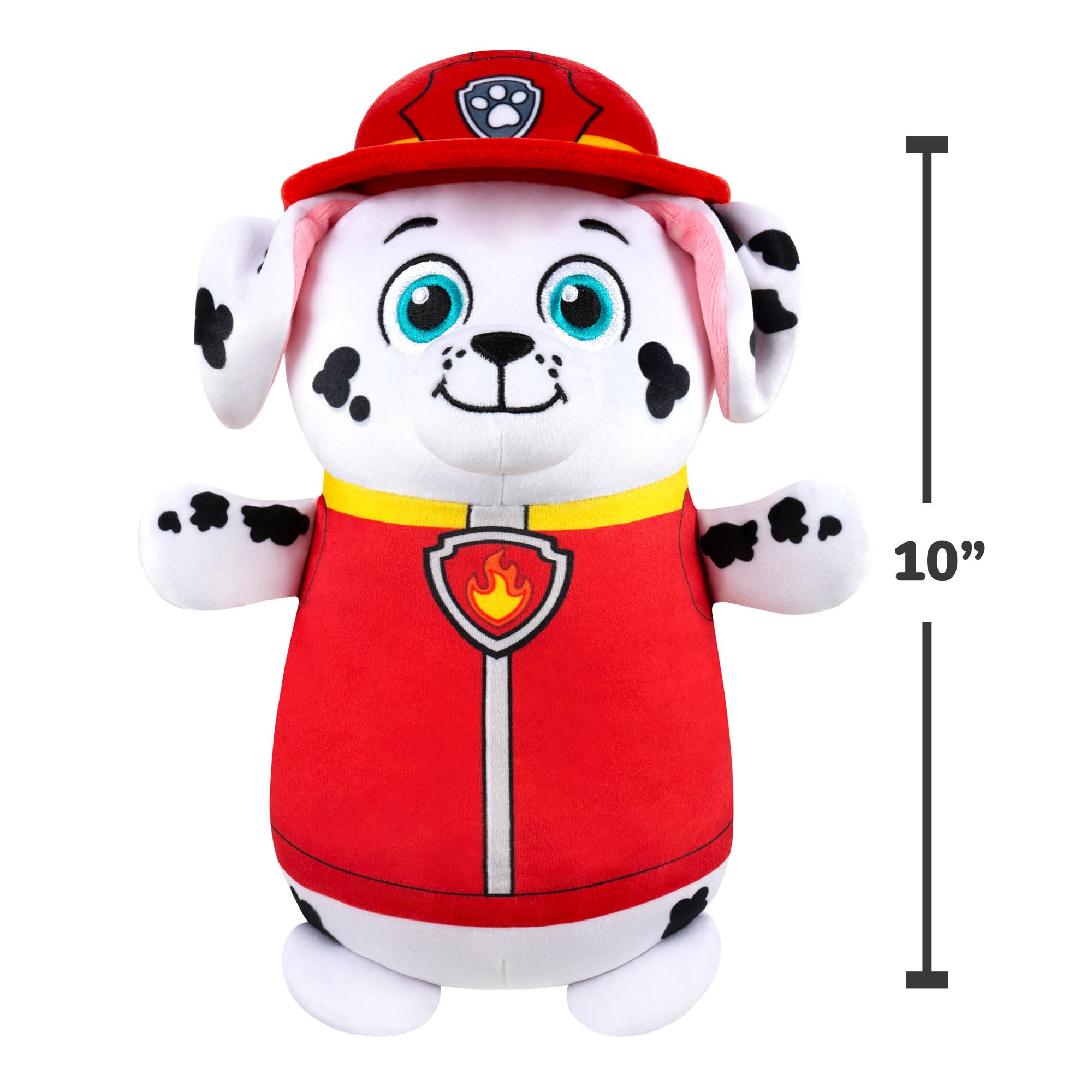 Squishmallows Marshall HugMees 10-Inch Plush - Paw Patrol Cuddle Buddy 7