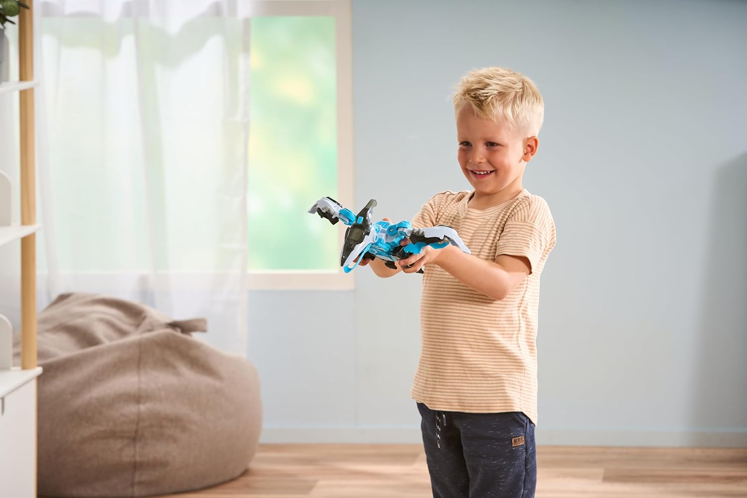 VTech Switch and Go Dinos Talon the Pterodactyl - 2-in-1 Transforming Dinosaur Toy with Lights & Sounds 7