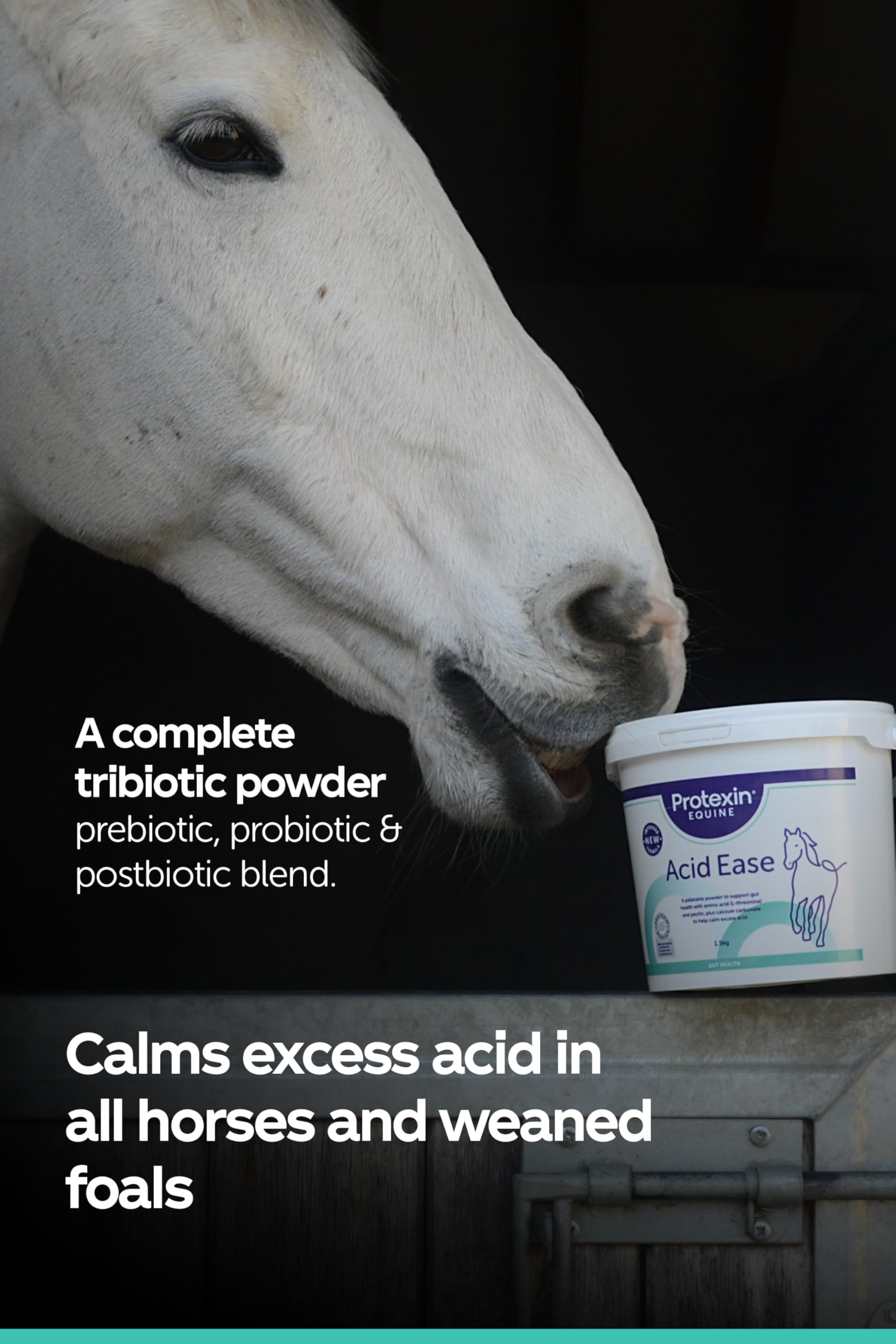 Protexin Equine Premium Acid Ease - Buffers Excess Stomach Acid | 1.5 kg Powder 3