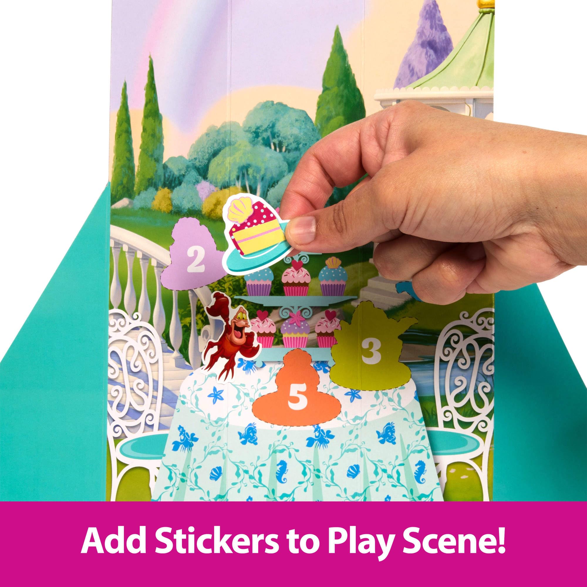 Mattel Disney Princess Ariel Fashion Doll Set with 11 Surprises - Spin & Reveal 6