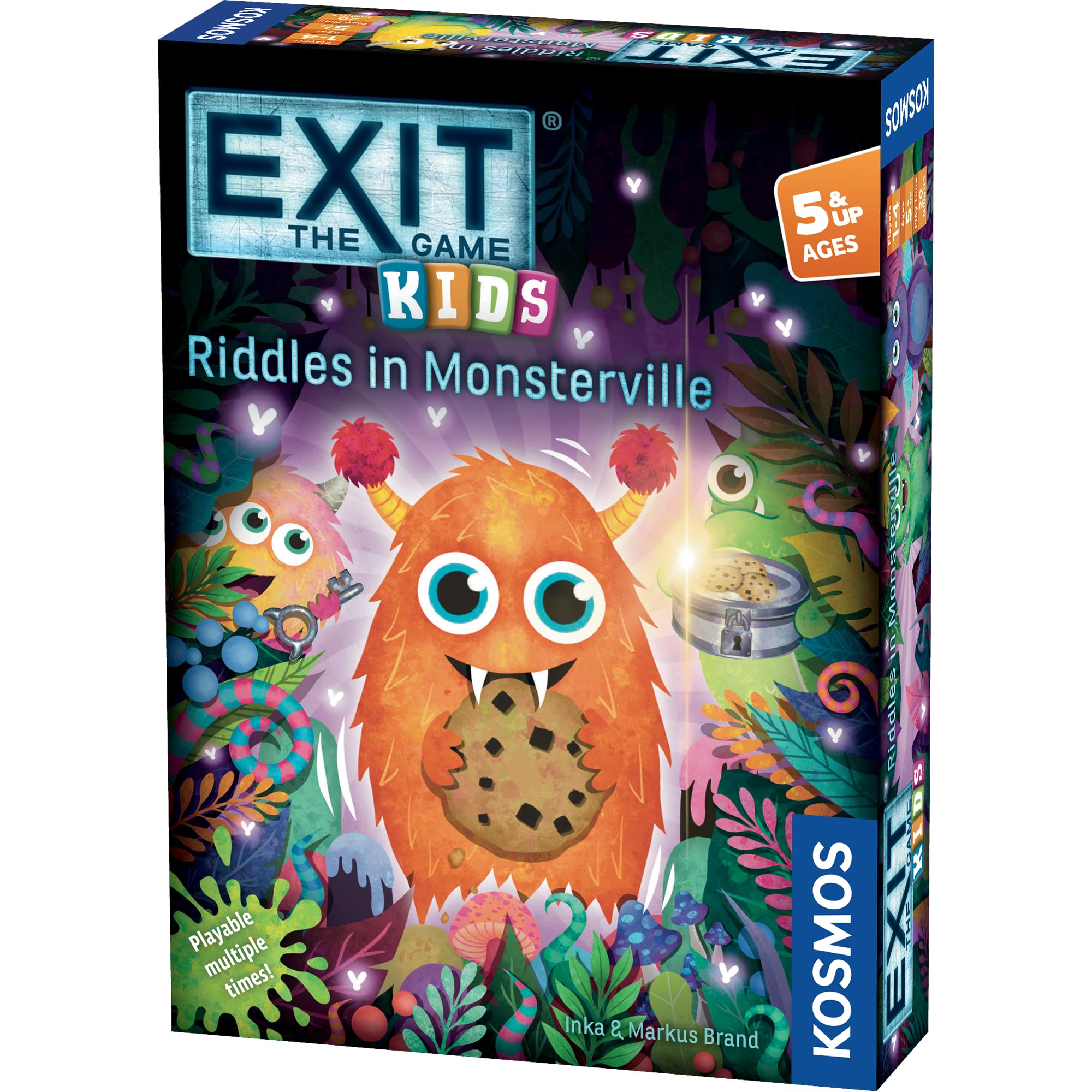 Thames & Kosmos EXIT: Kids - Riddles in Monsterville Escape Room Card Game 1