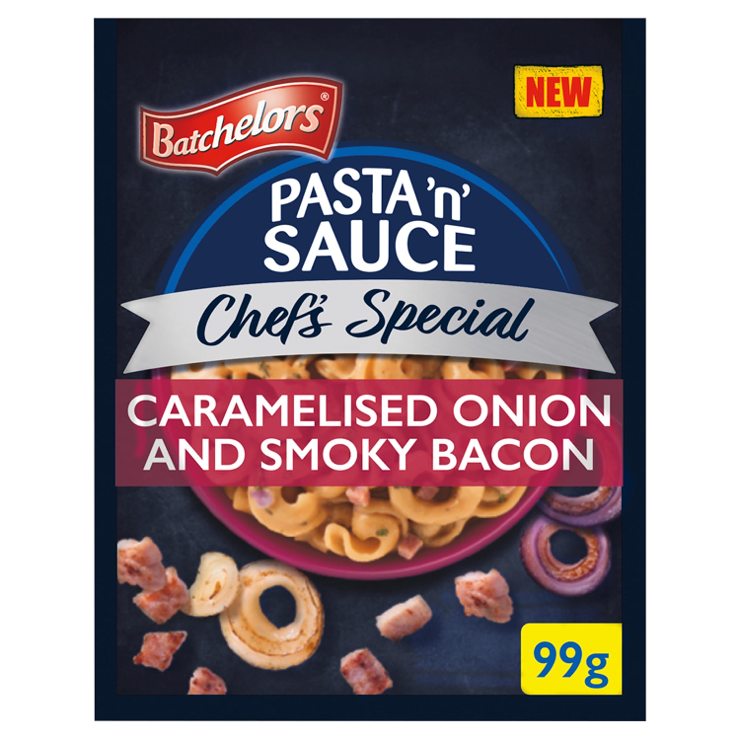 Batchelors - Pasta "n" Sauce Chef's Special Caramelised Onion & Smoky Bacon Instant Meal 1