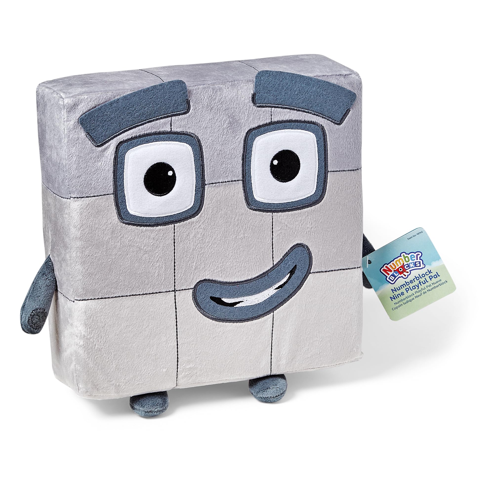 Learning Resources Numberblock Nine Playful Pal Plush - Educational Plush Toy for Toddlers 18 Months+ 3