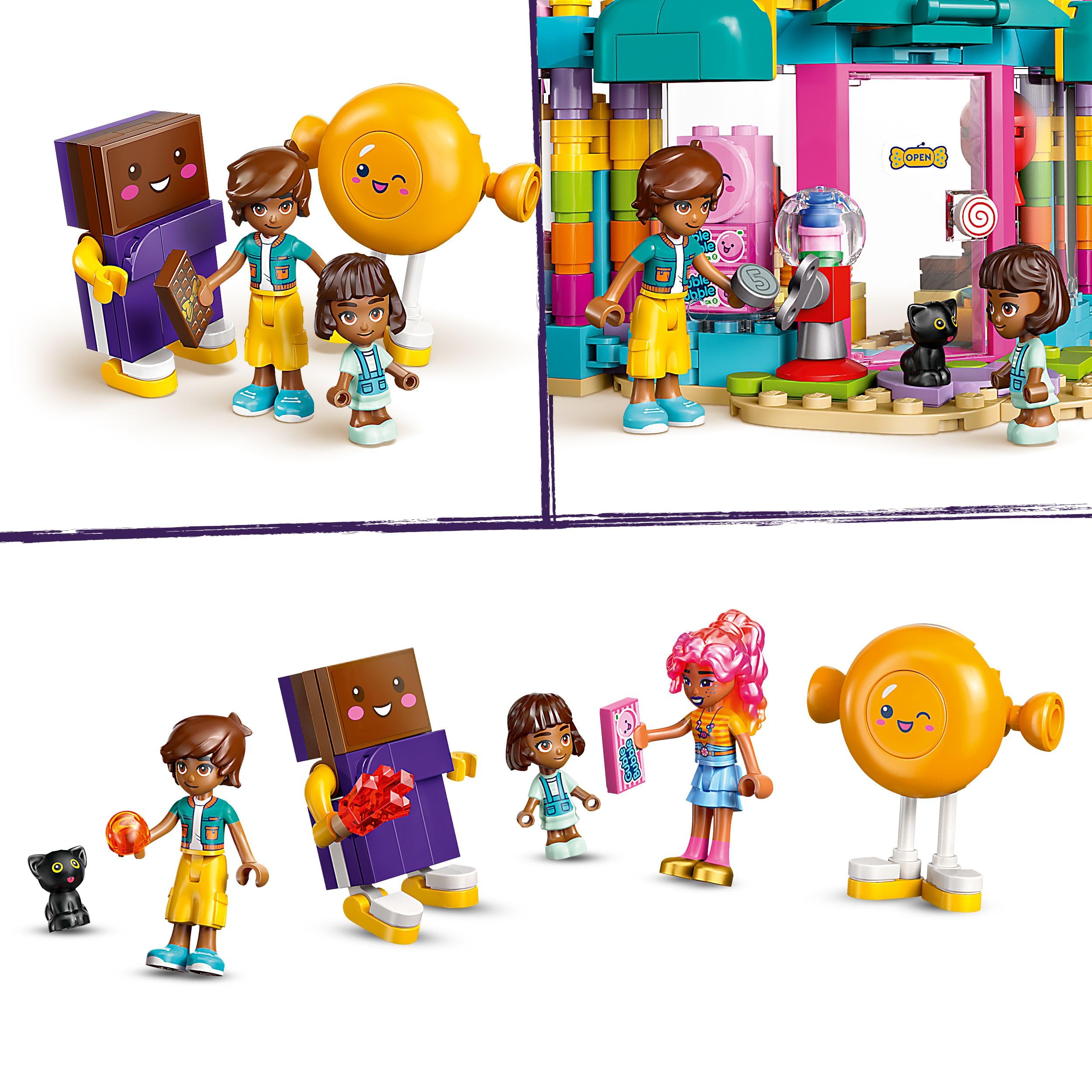 LEGO Friends Heartlake City Sweet Shop Set - Building Toy for Kids 6+ 2