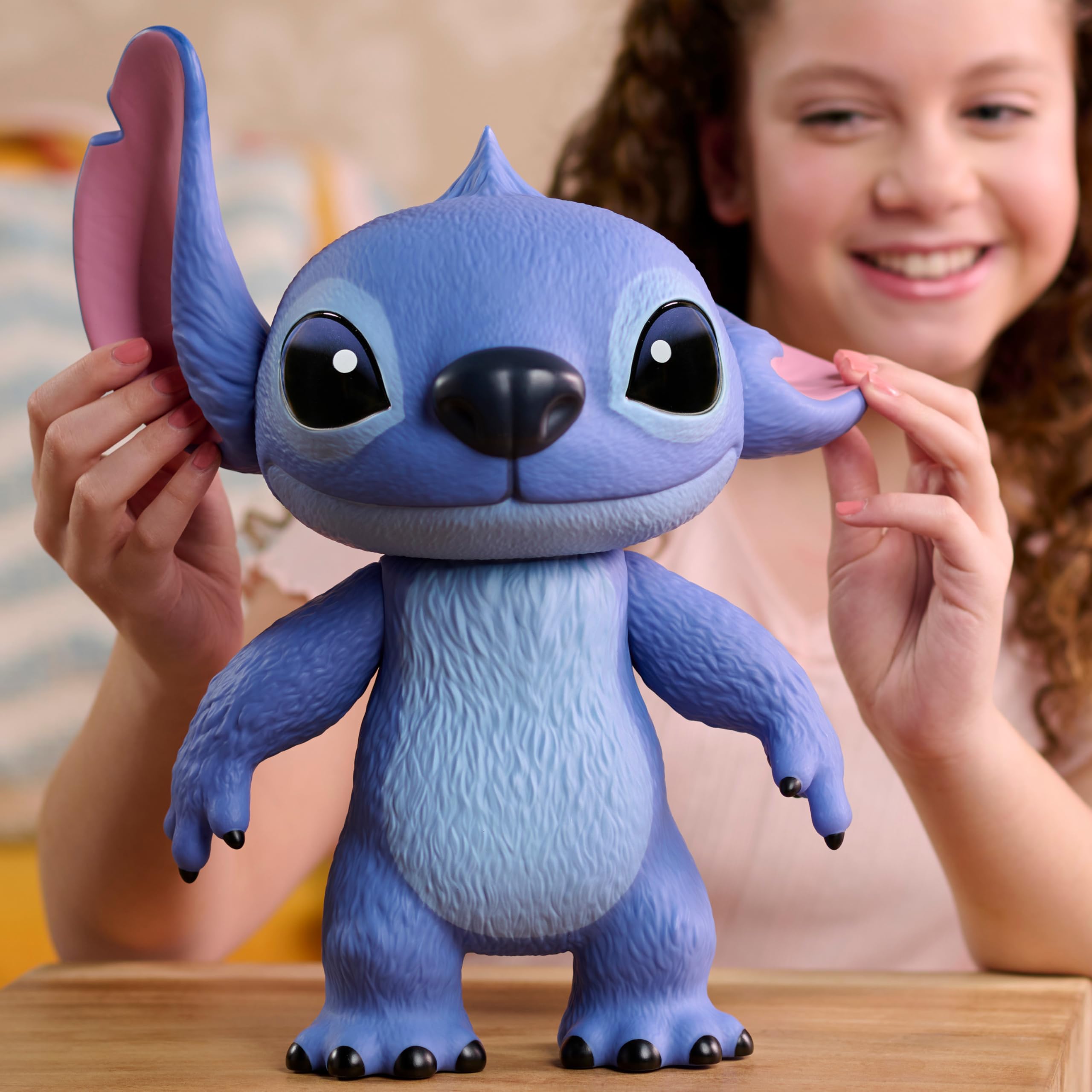 Disney Stitch Live-Action 35.6 cm Vinyl Action Figure - Poseable Stitch Toy for Kids 2