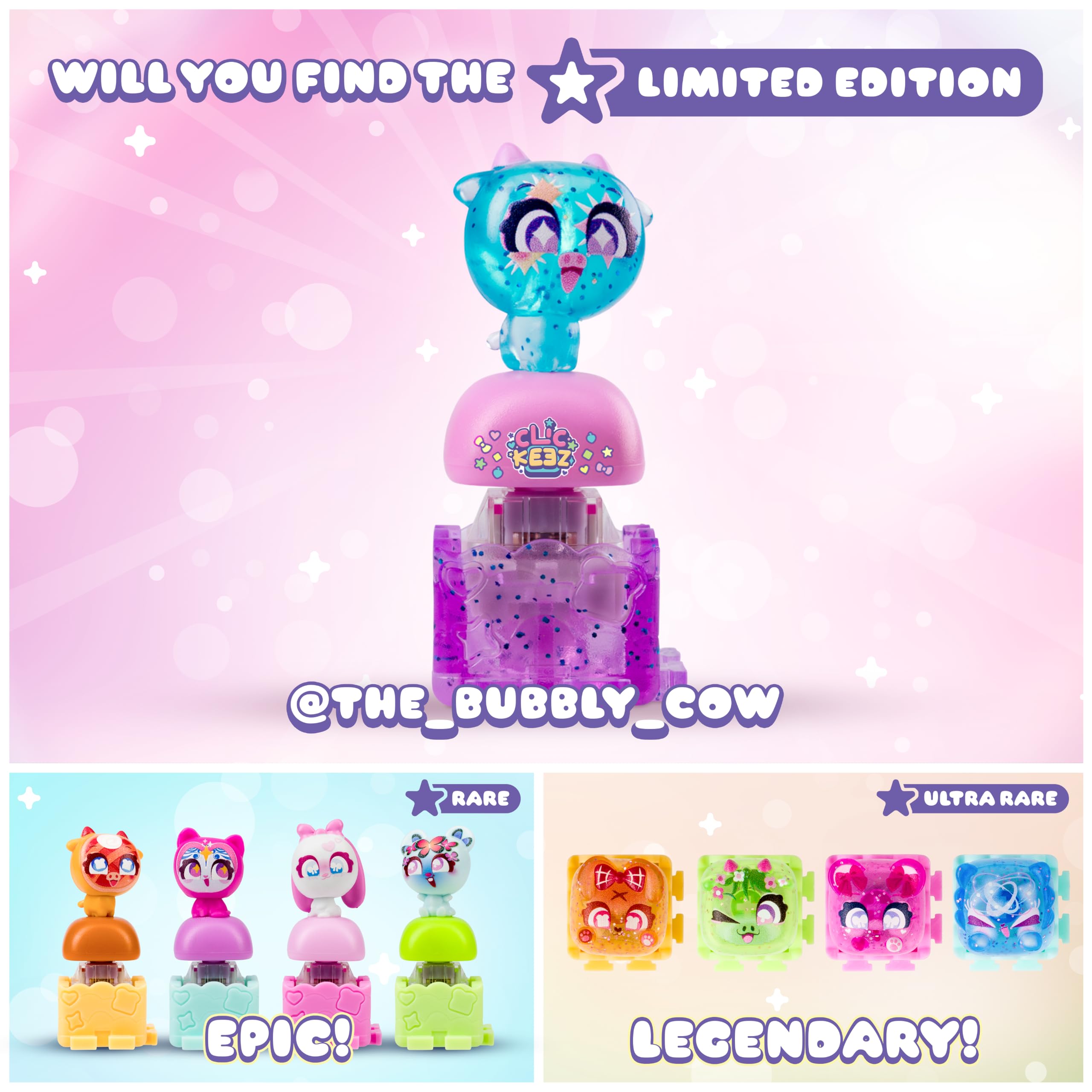 Clickeez Pop Fidget Toys Multipack - Series 3 Bubble Pops | 5 Pack 7