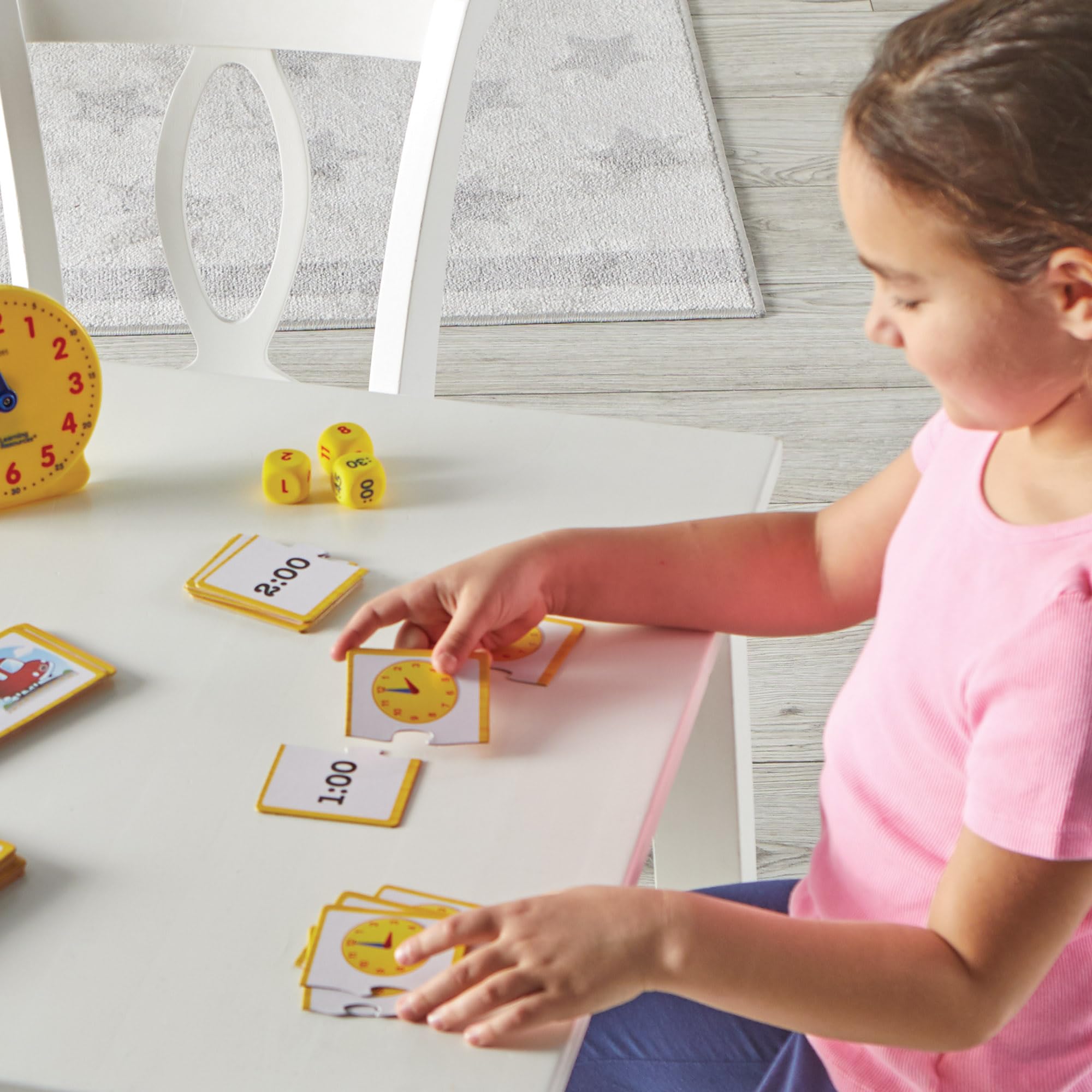 Learning Resources Time Activity Set - 120-Piece Educational Clock for Teaching Time, Ages 5-9 5