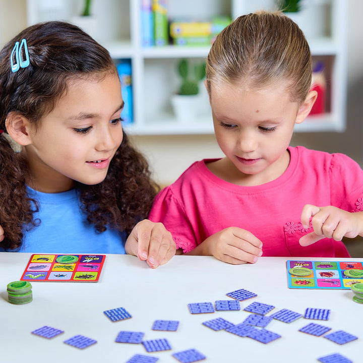 Orchard Toys Little Bug Bingo Mini Game for Kids - Travel Size Matching Game