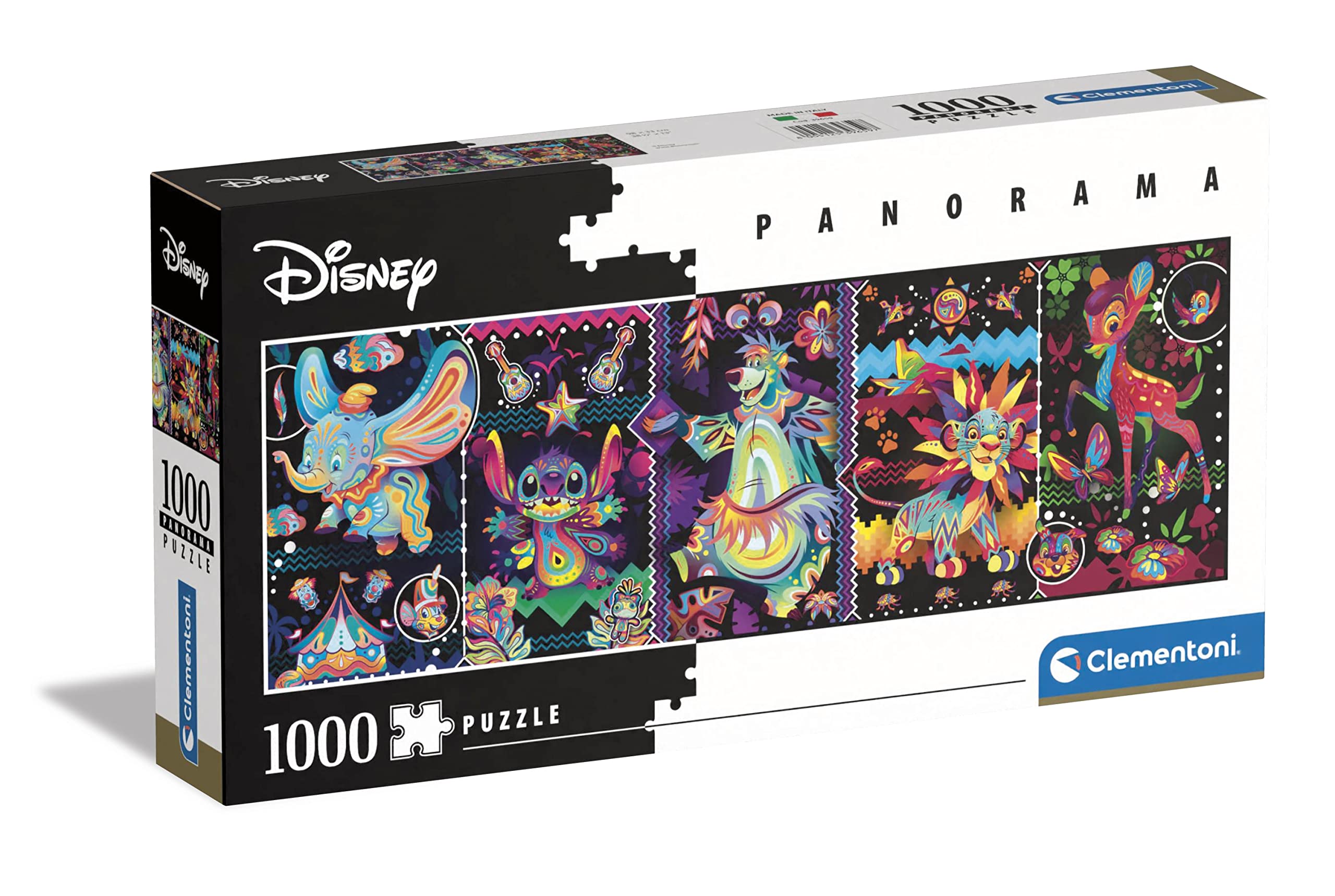 Clementoni Classics Disney Joys Panorama 1000-Piece Jigsaw Puzzle