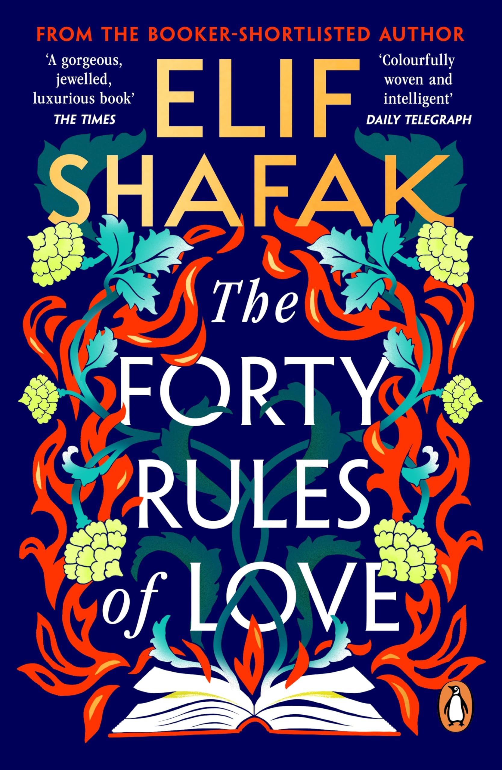 Elif Shafak - The Forty Rules of Love | Penguin Paperback
