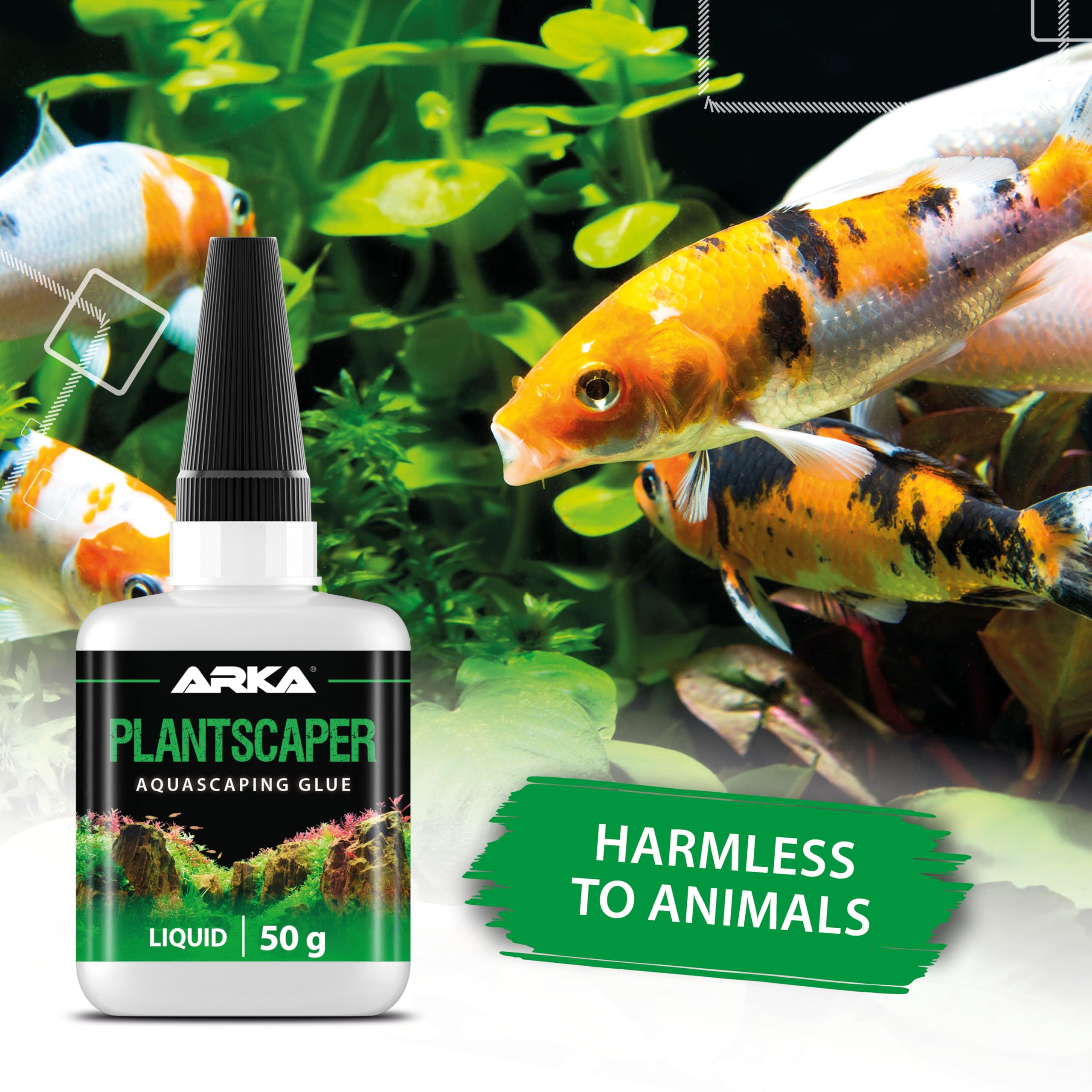 ARKA Plantscaper Liquid Adhesive - 50g Strong Liquid Cyanoacrylate for Aquascaping 6
