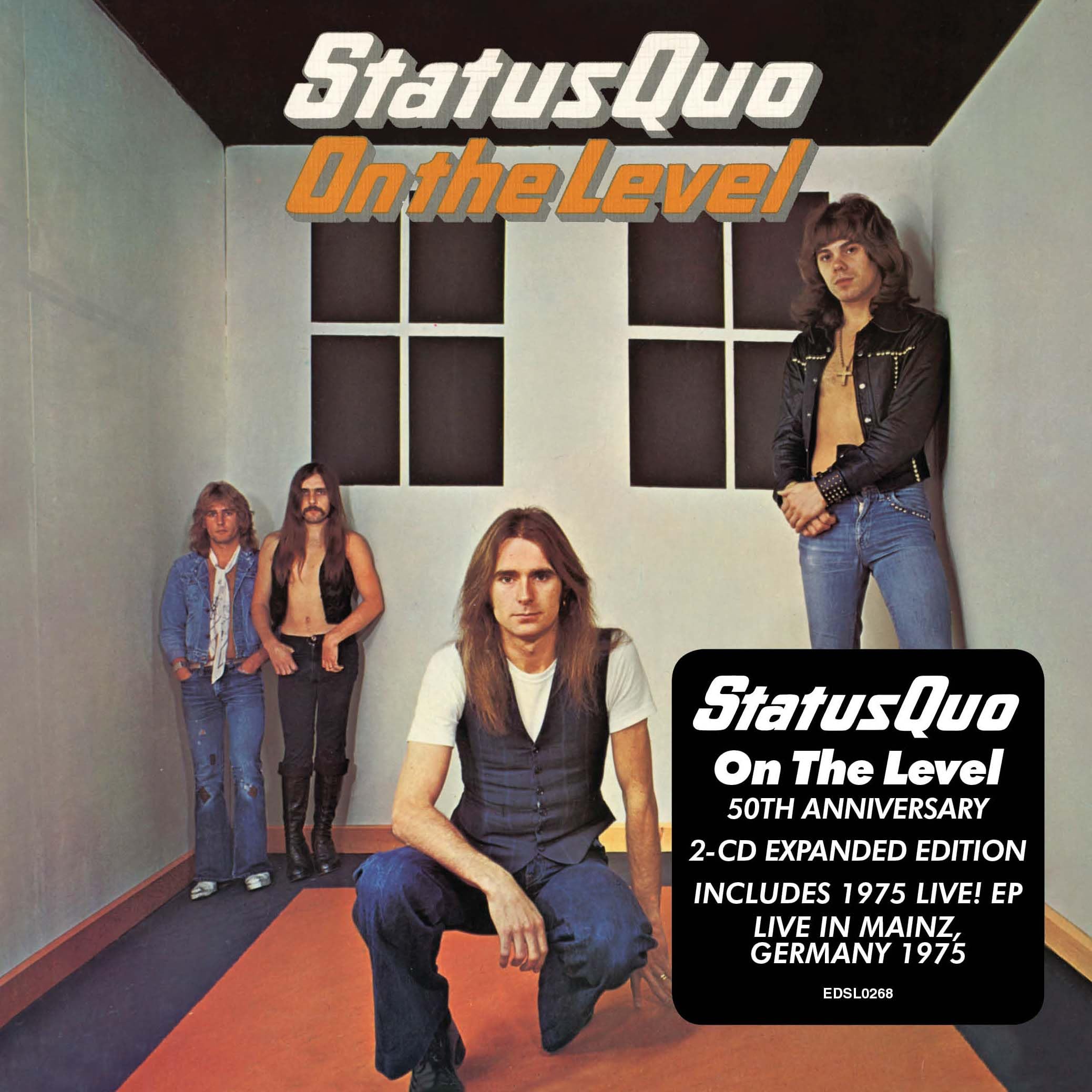 Status Quo - On The Level 50th Anniversary Deluxe Gatefold Audio CD