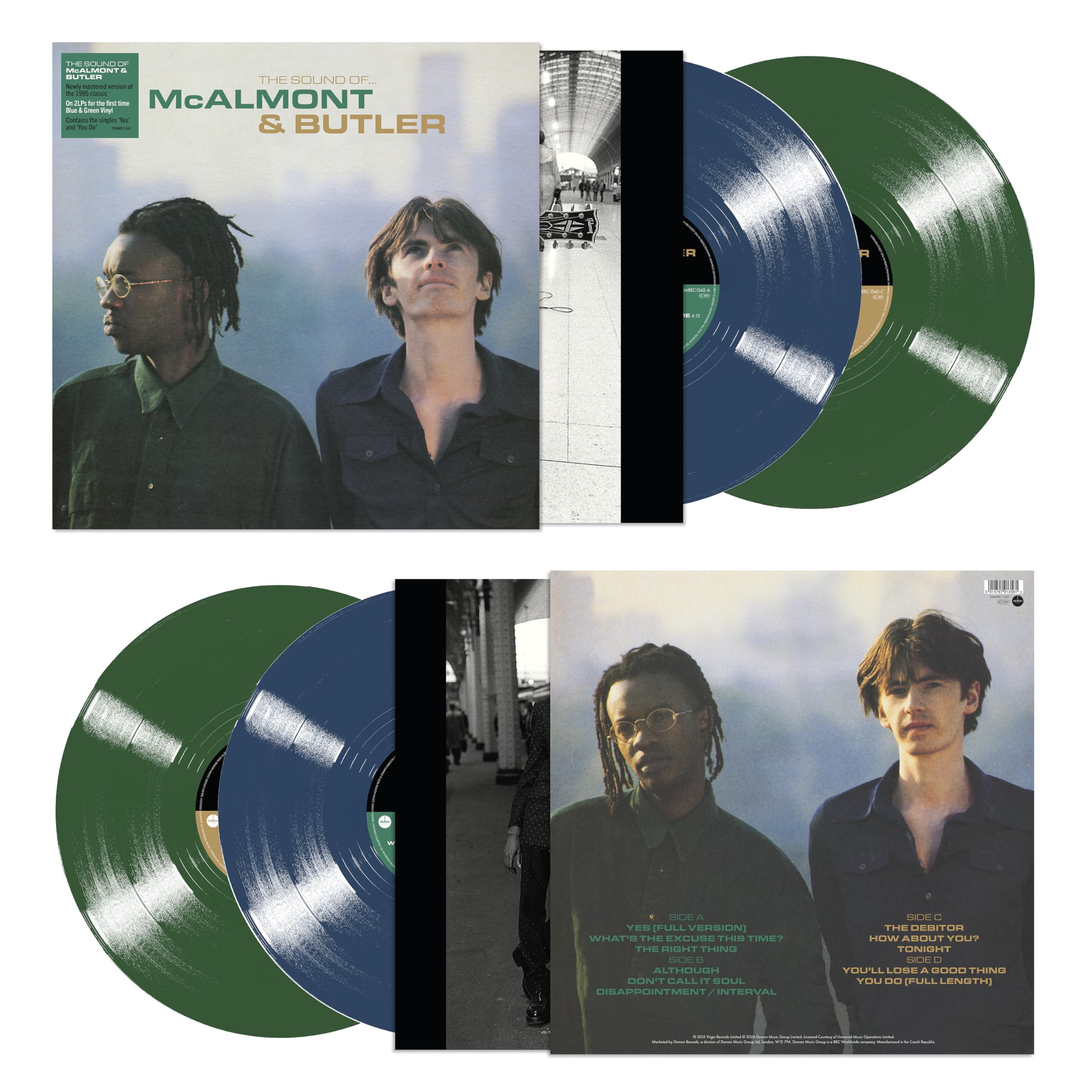 McAlmont & Butler - The Sound of McAlmont & Butler [Blue & Green 2LP Vinyl] 3
