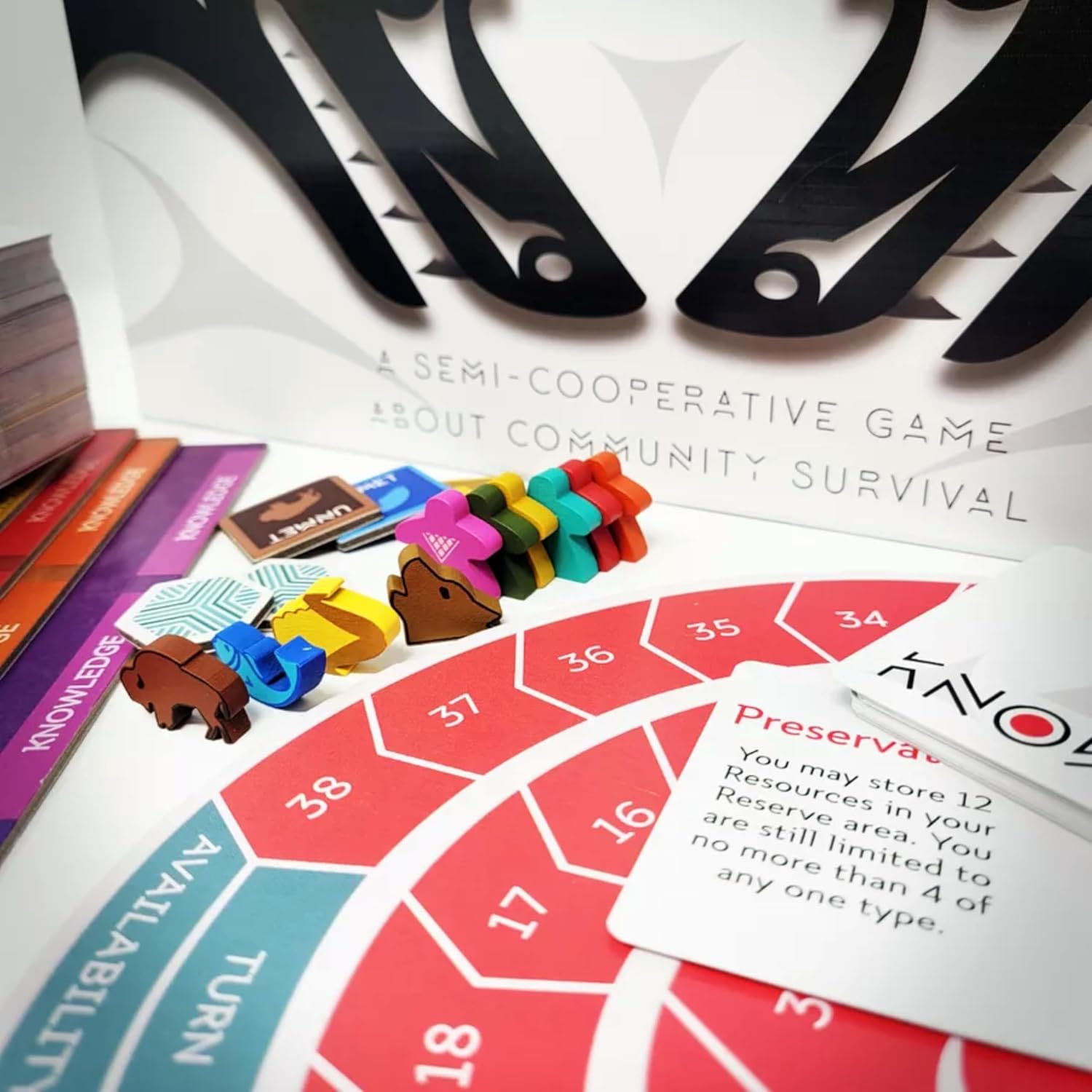 Coyote & Crow Wolves Strategy Board Game 5