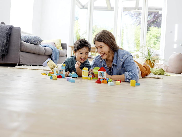 LEGO DUPLO Classic Brick Box 10913 - Educational Building Set for Toddlers 18 Months+