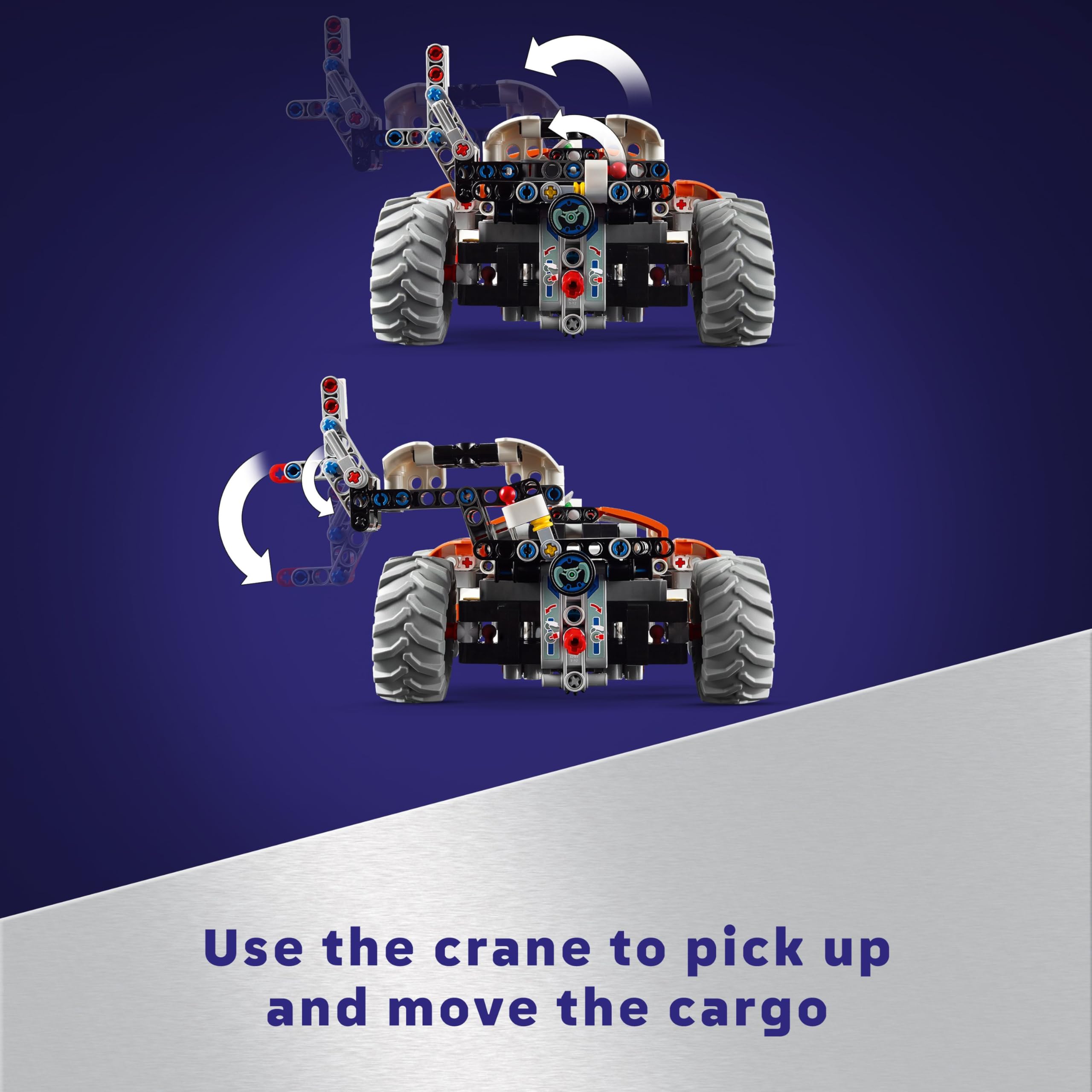 LEGO Technic Surface Space Loader LT78 - Space Vehicle Building Set for Kids 8+ 3