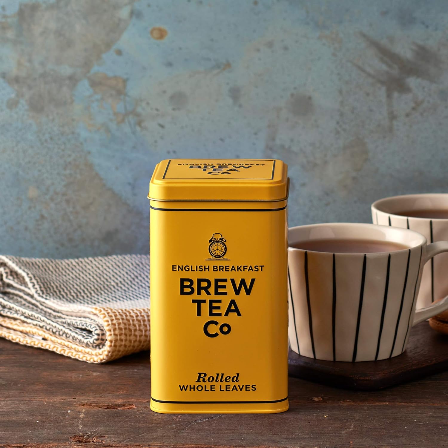 Brew Tea Co - English Breakfast Tea in Classic Tin - Strong & Malty - 25 Tea Bags 6
