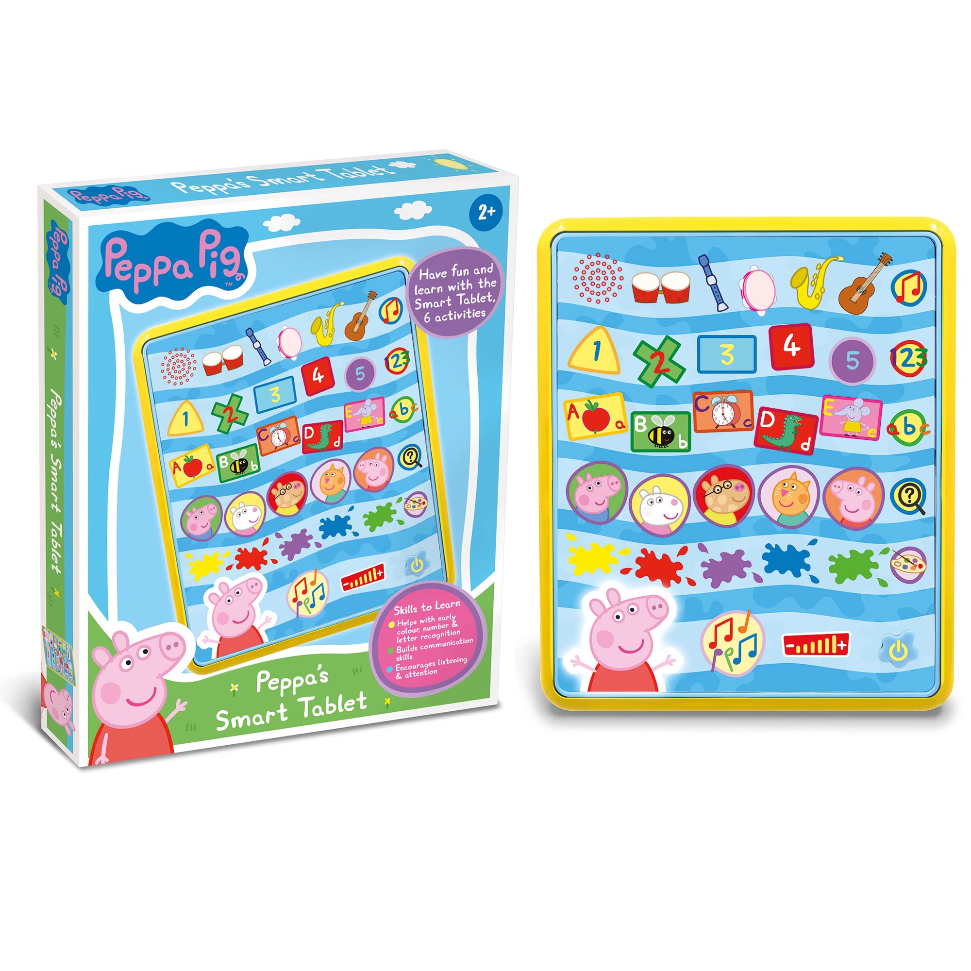 Peppa Pig Peppa's Smart Tablet - Interactive Learning for Ages 2+ 7