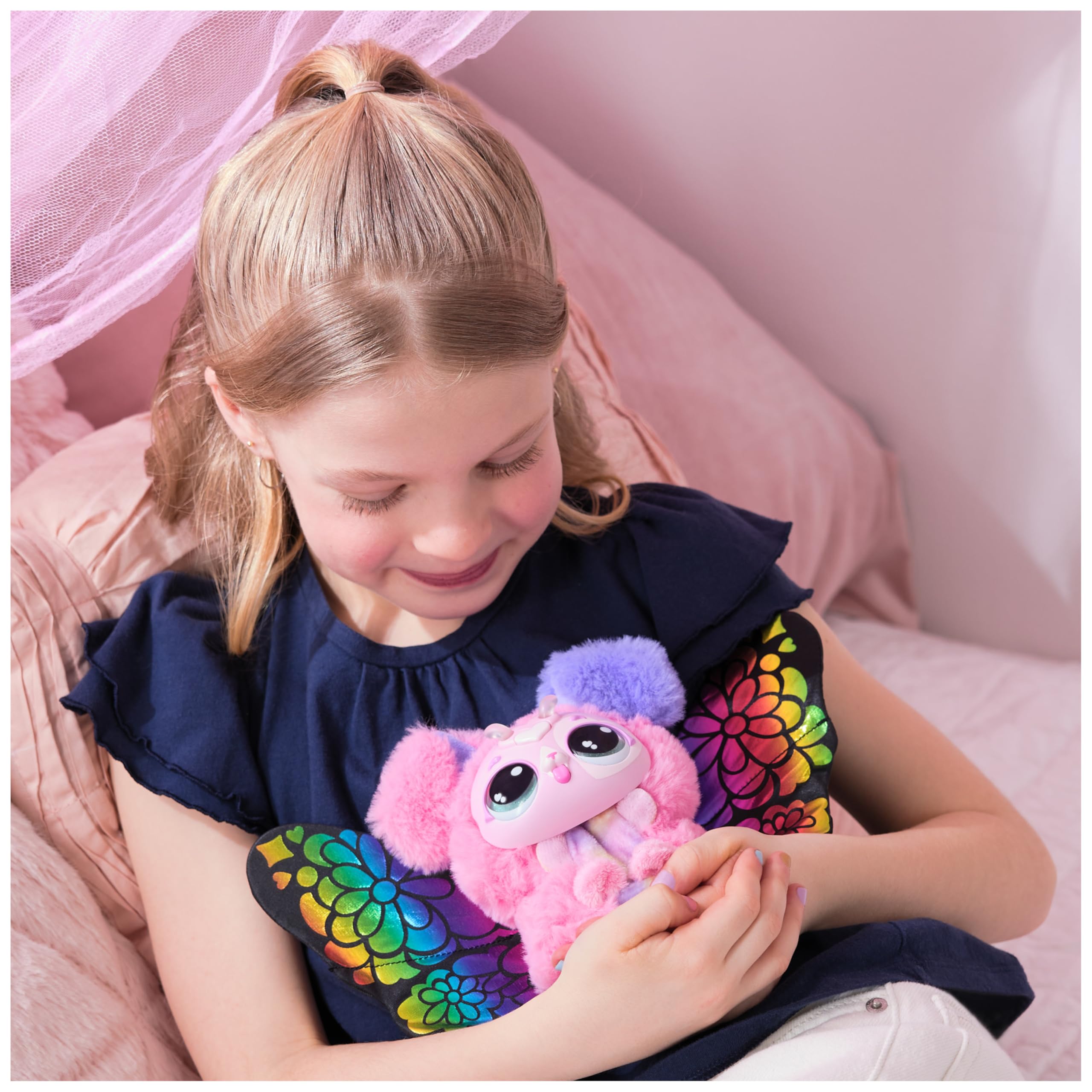 HATCHIMALS Bloomables Puppyfly Surprise Interactive Toy with Flower and Accessories 3