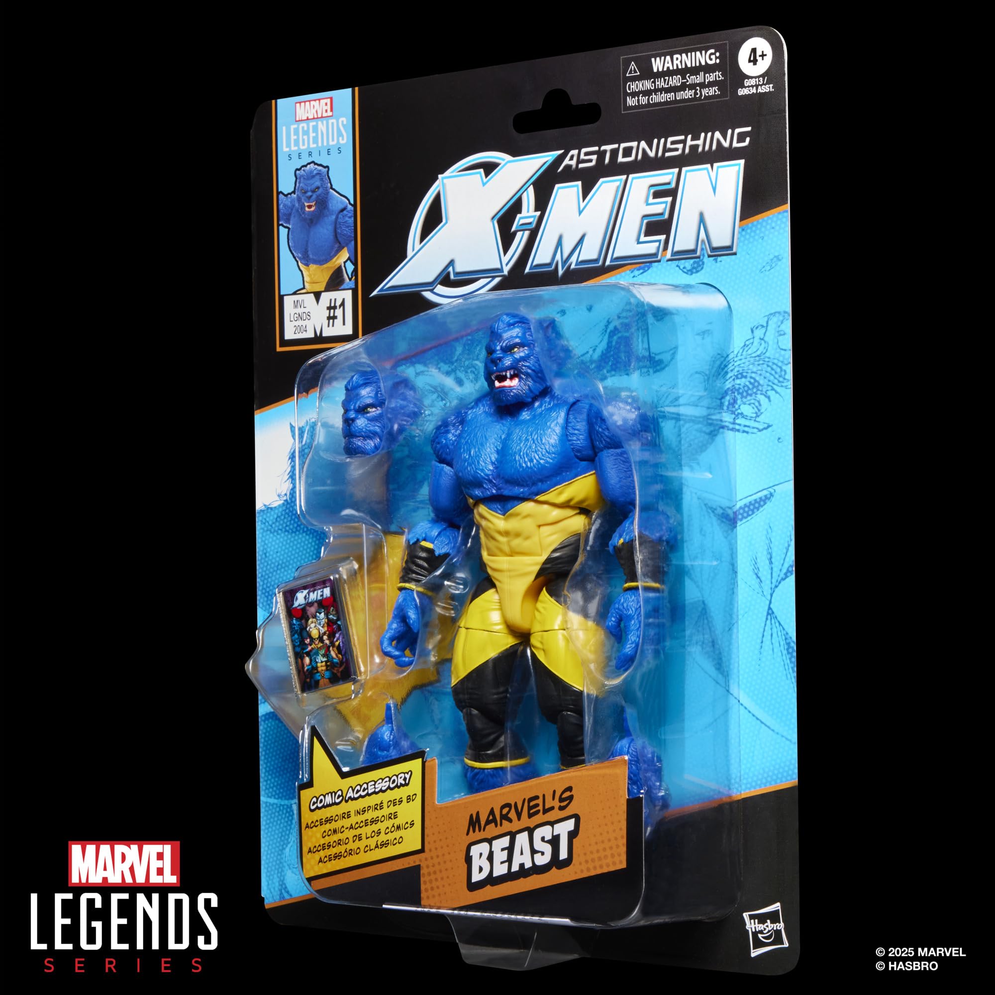 Marvel Legends Series Beast Action Figure - 6-Inch Scale, Inspired by Astonishing X-Men Comics 18