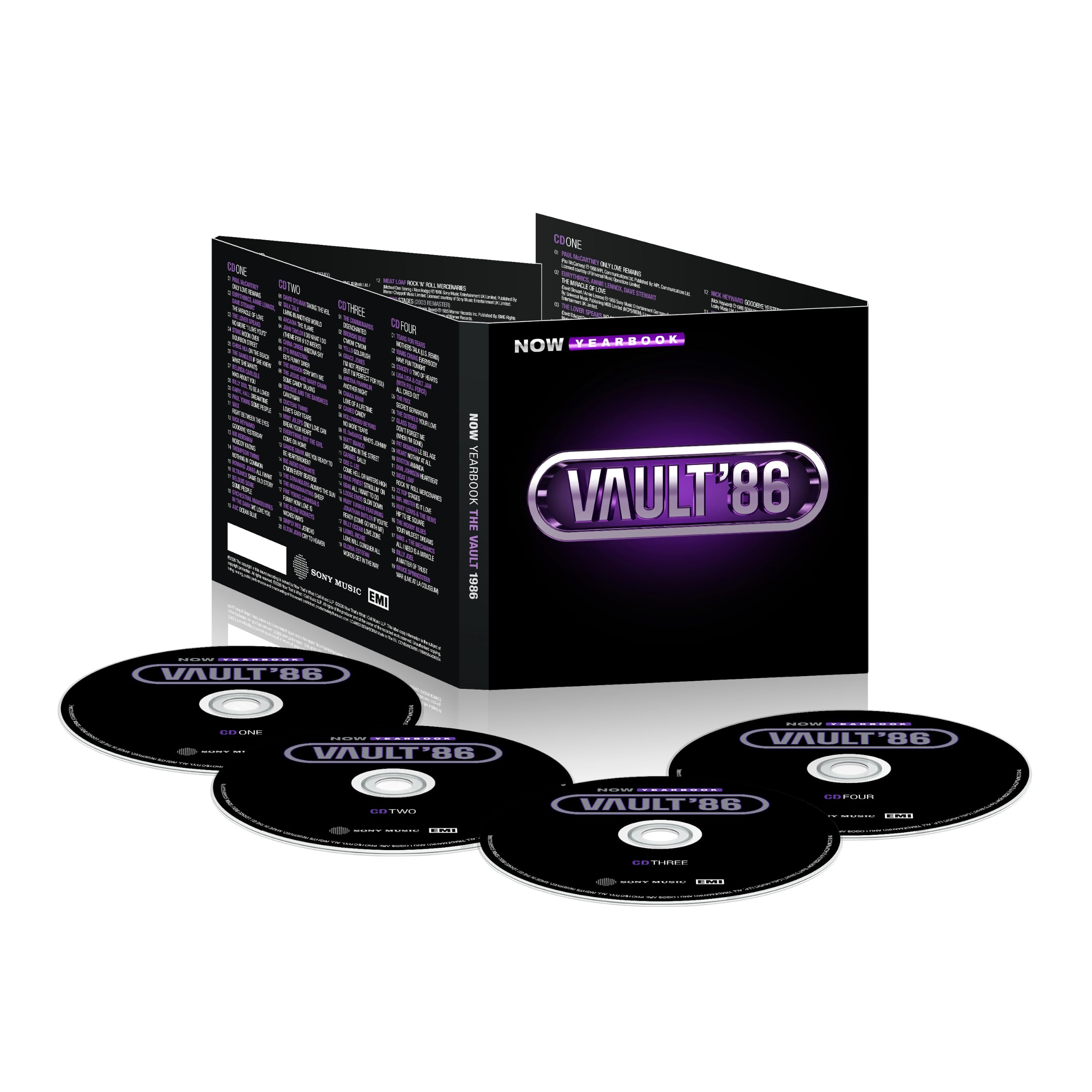 Now Twic - NOW Yearbook: The Vault 1986 [4 CD Box Set]