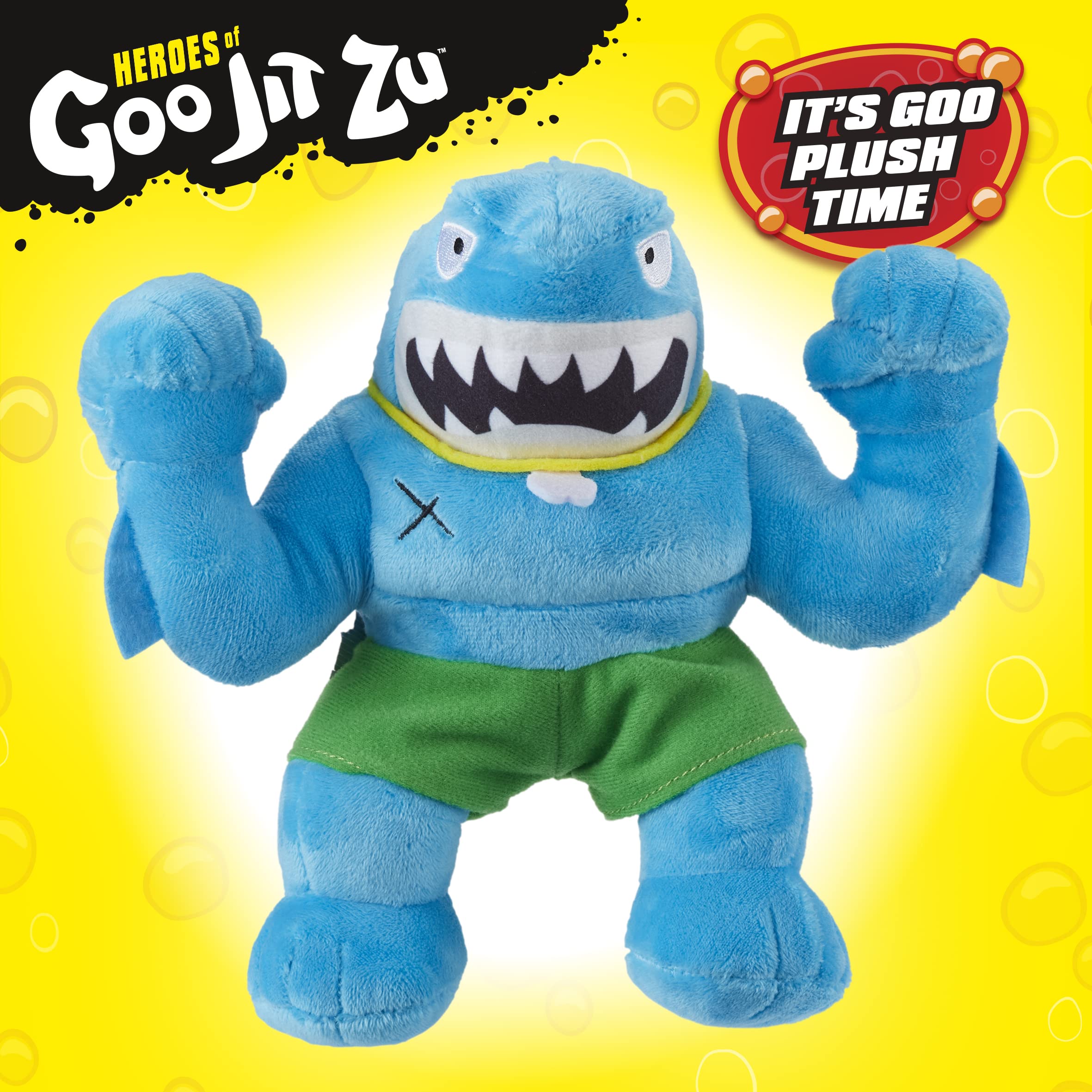 Heroes of Goo Jit Zu Thrash Plush - 8 Inch Soft Stuffed Toy for Toddlers & Kids 2