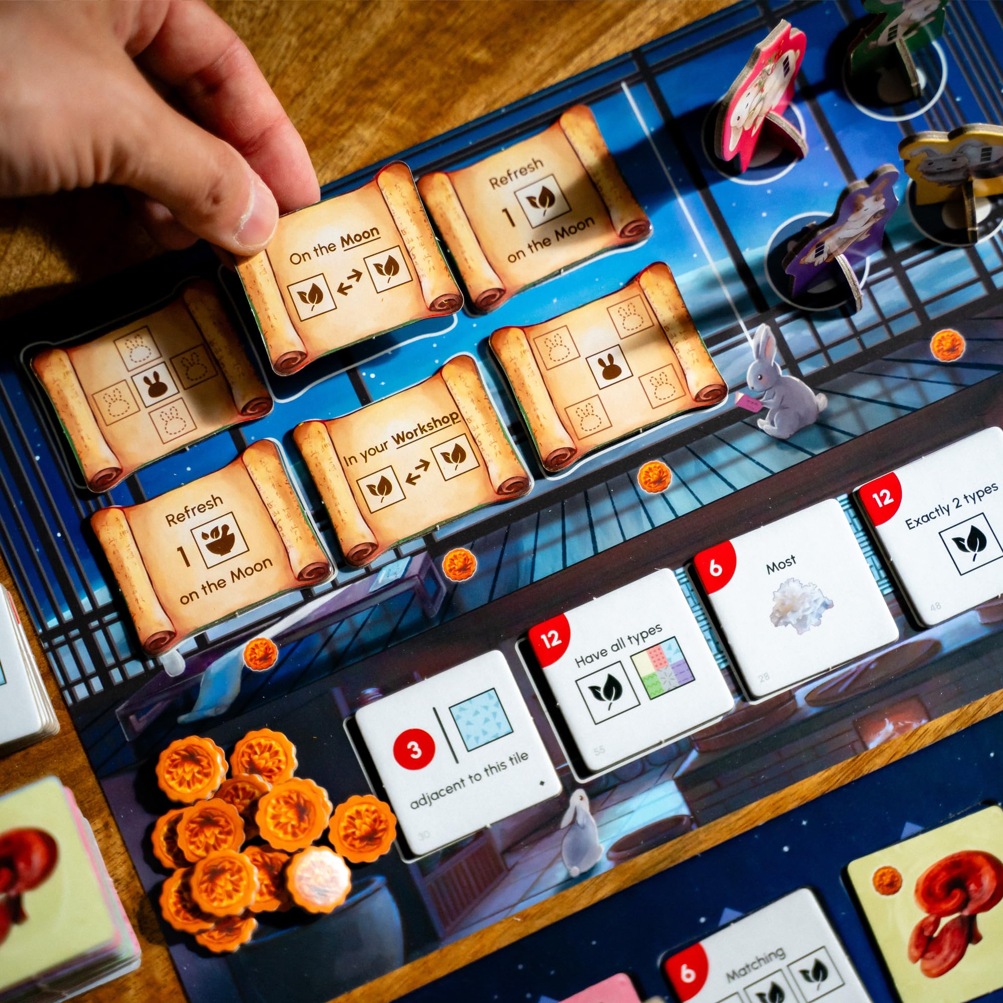 Hot Banana Games Moon Bunny Card Game for 1-4 Players