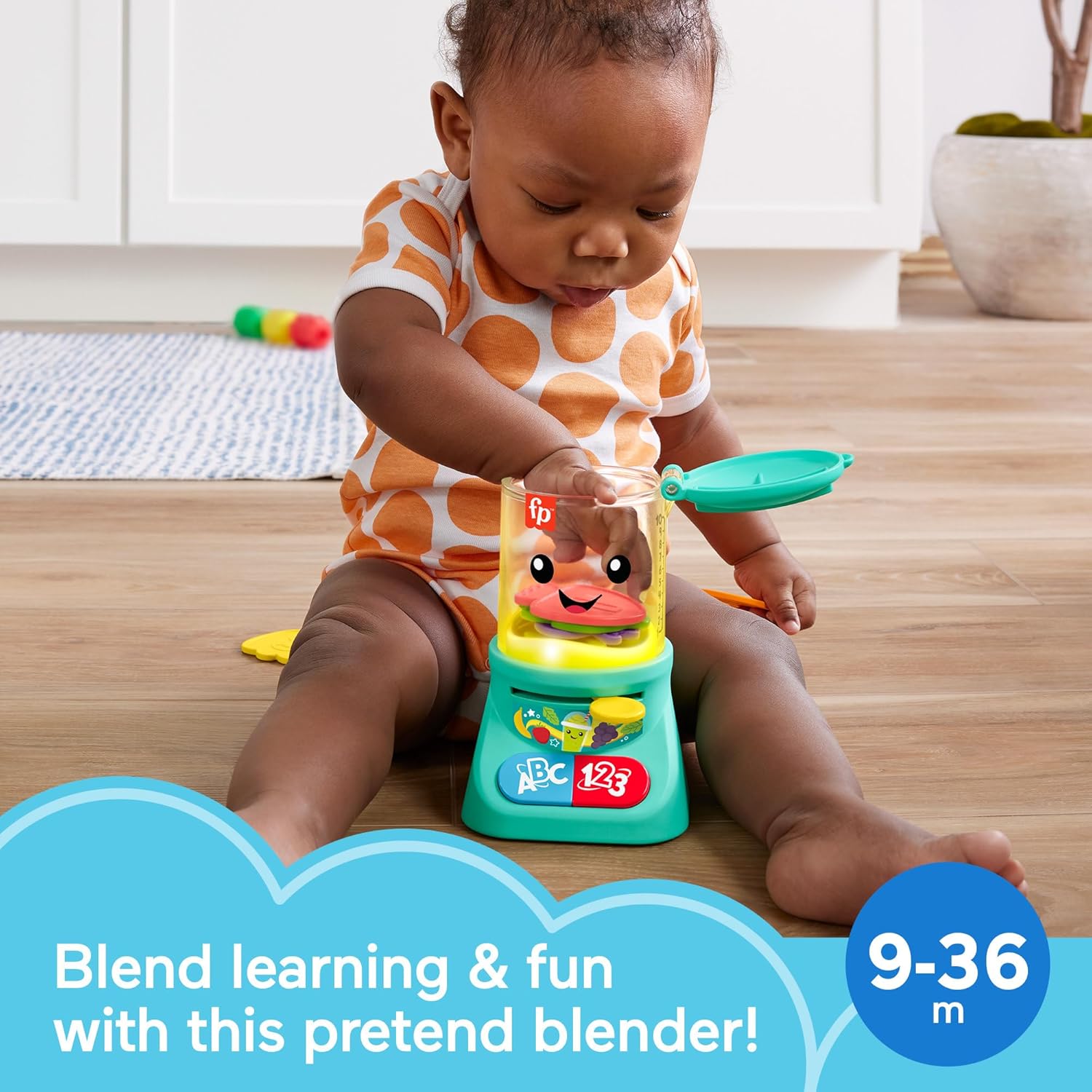 Fisher-Price Laugh & Learn Baby & Toddler Toy Counting & Colors Smoothie Maker P 4