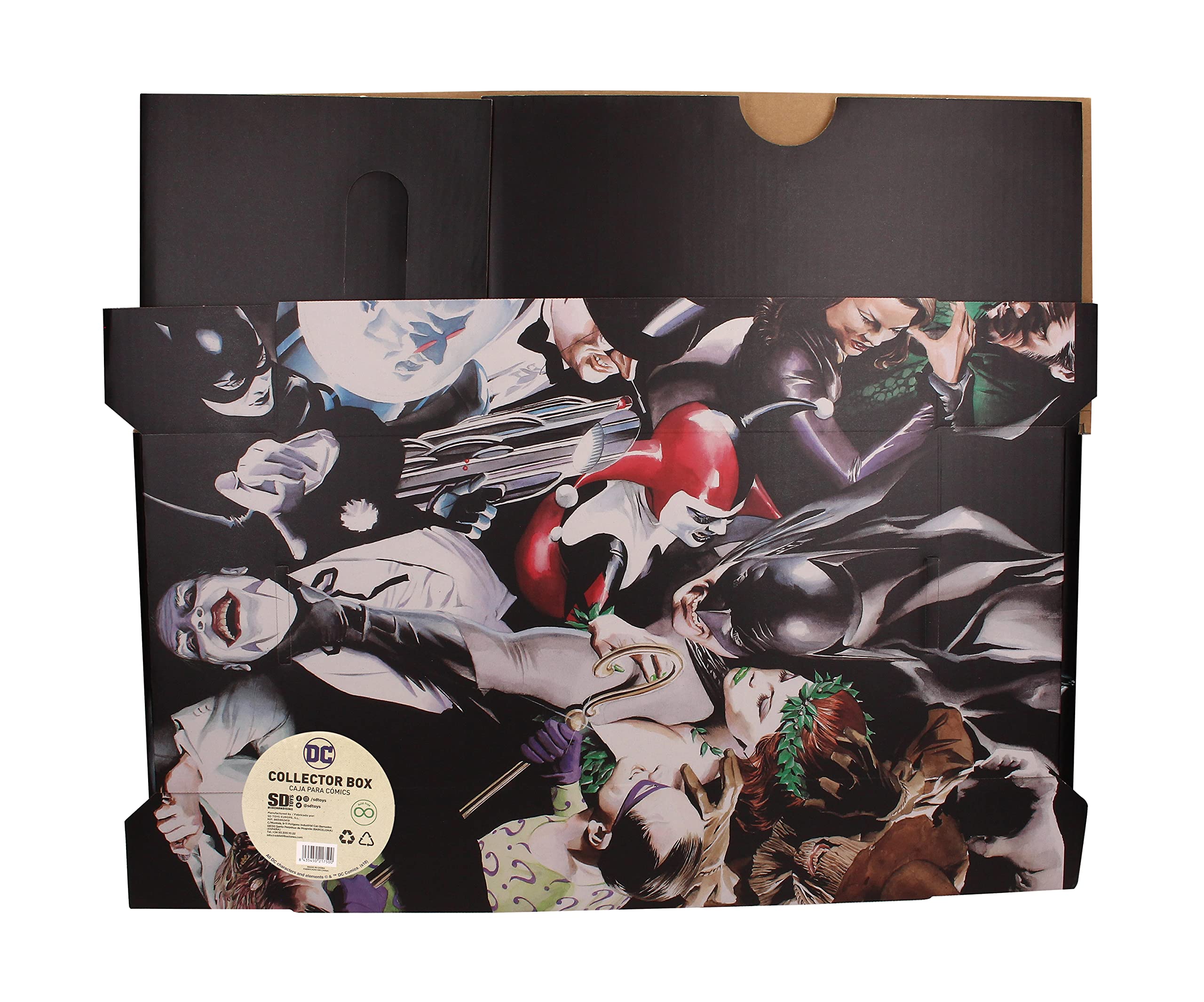 SD Toys – DC Comics Collection Alex Ross inspirierte Aufbewahrungsbox (SDTWRN21750) 7