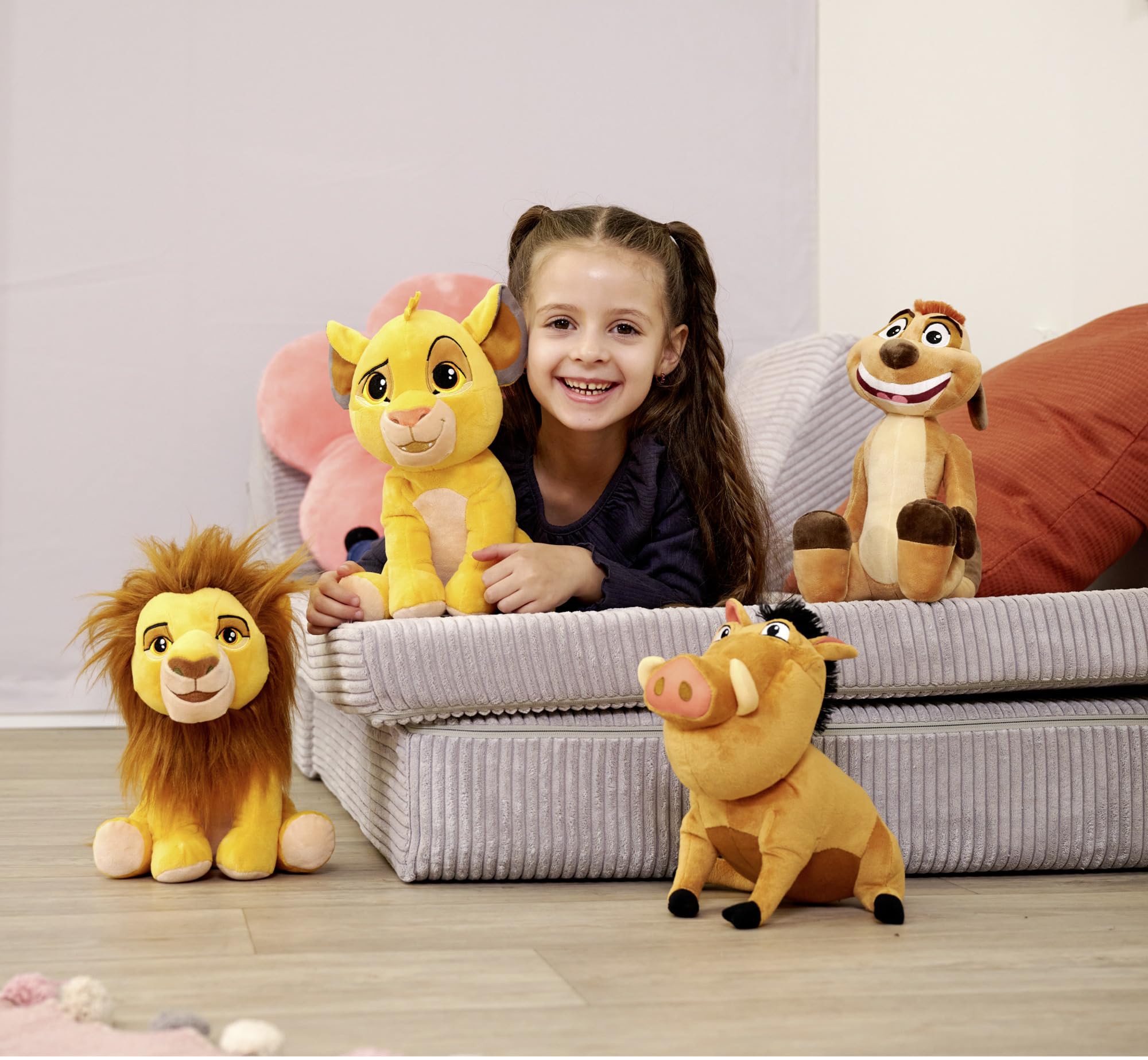 Simba Disney The Lion King Pumbaa Stuffed Toy - 30 Years Edition | 25cm | Polyester 7