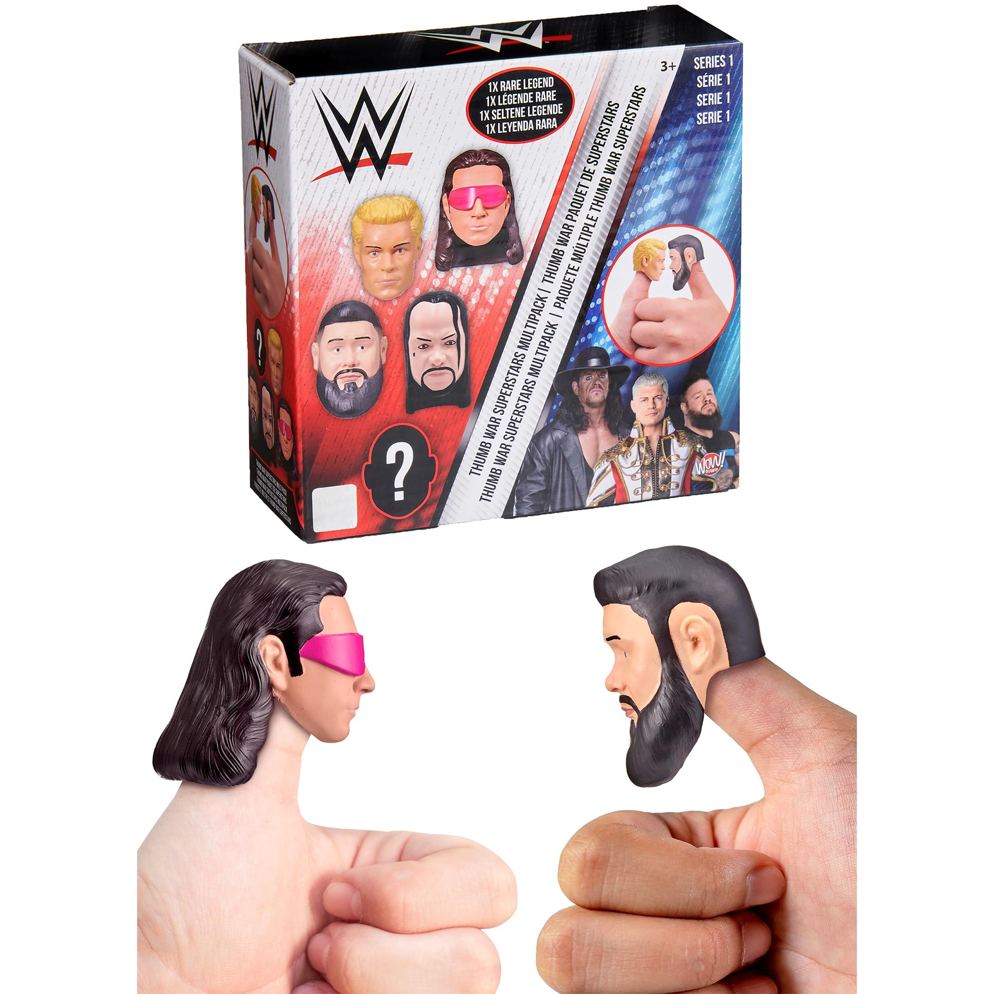 WOW! Stuff WWE Thumb Wars Superstars 5 Pack Multipack with Rey Mysterio 7