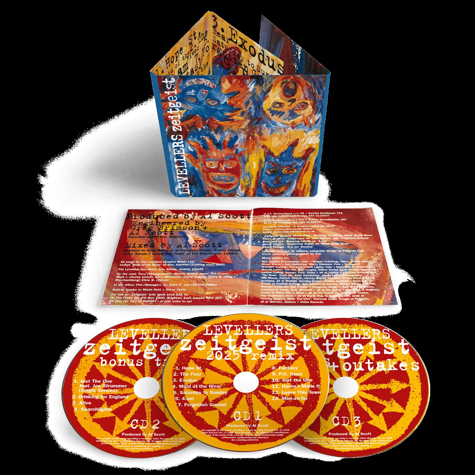 Levellers - Zeitgeist (30th Anniversary Deluxe Edition) [Audio CD]